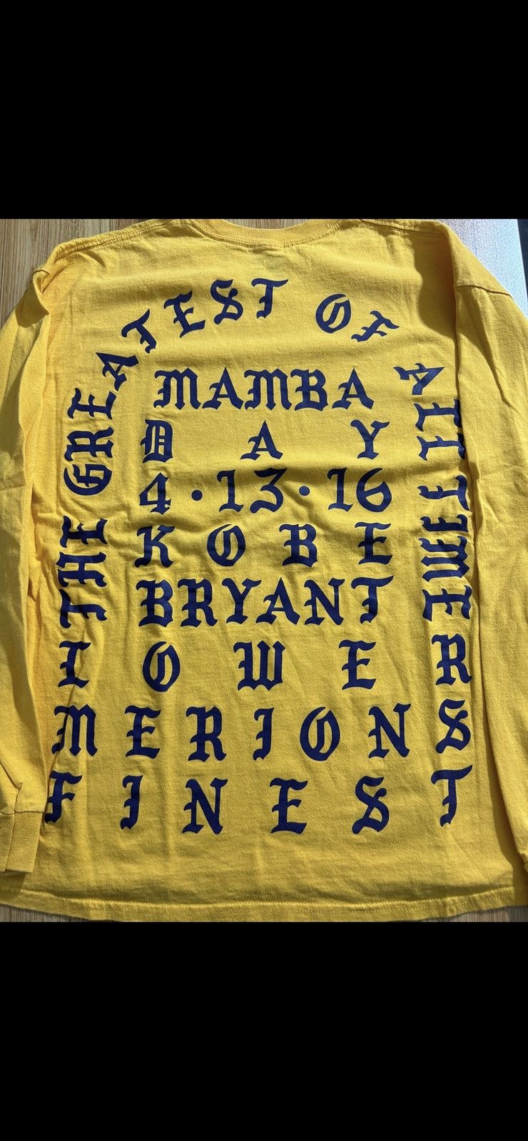 Kanye West Kanye West I Feel Like Kobe Official Merch Rare Size US XL / EU 56 / 4 - 1 Thumbnail