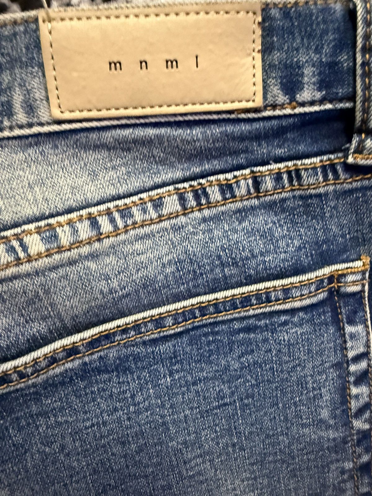 MNML Denim stripe jeans Size US 40 / EU 56 - 4 Thumbnail