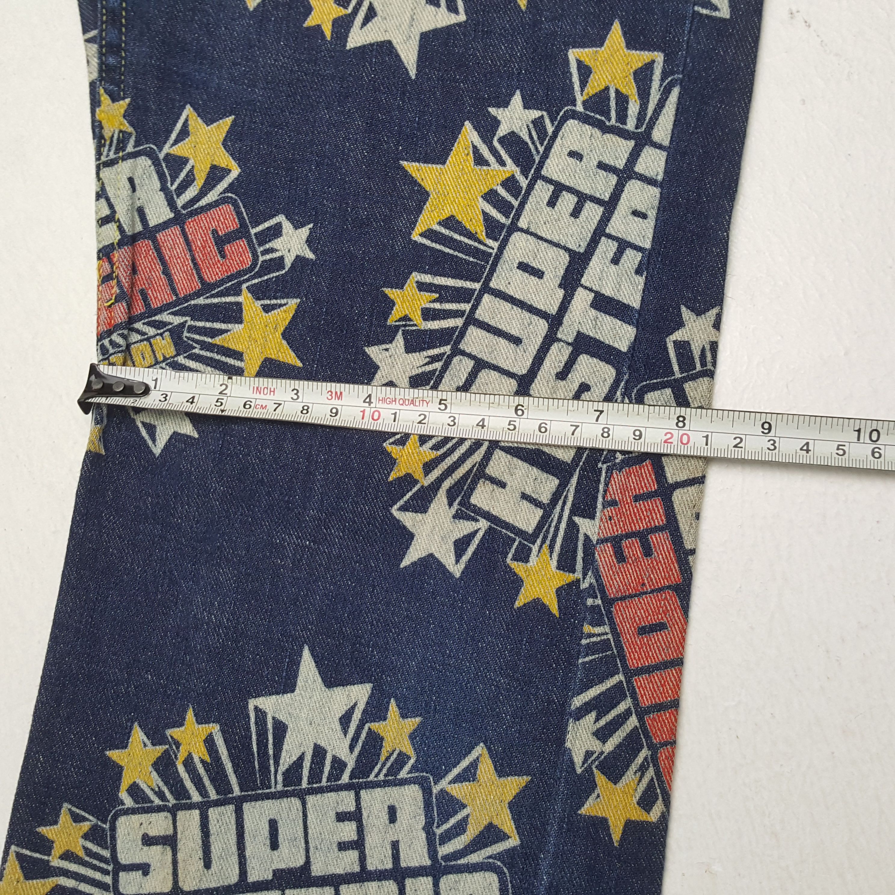 Hysteric Glamour HYSTERIC GLAMOUR Fashion Style Fullprint Design Jeans Size US 29 - 10 Thumbnail