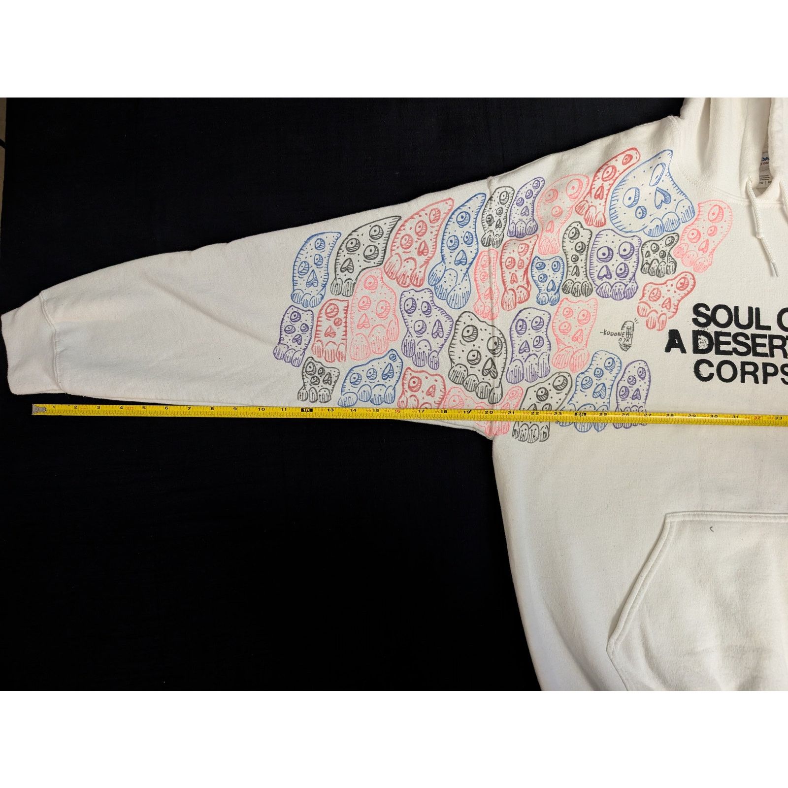 Kodone KODONE x DEATHAT5 Hoodie 1/1 XL 24x29 Size US XL / EU 56 / 4 - 4 Thumbnail