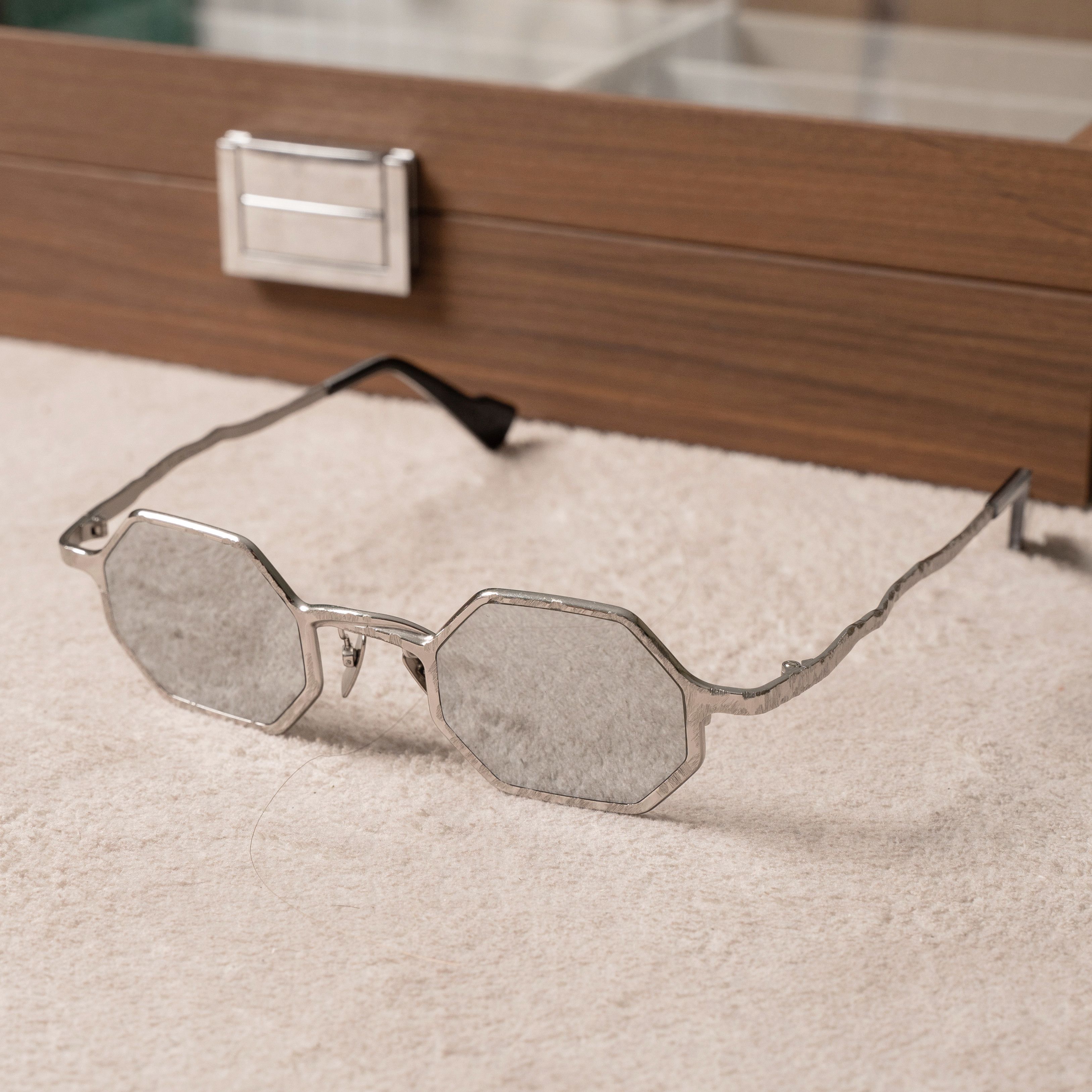 Kuboraum Newest Season KUBORAUM Z19 SI Optical SILVER Size ONE SIZE - 1 Thumbnail