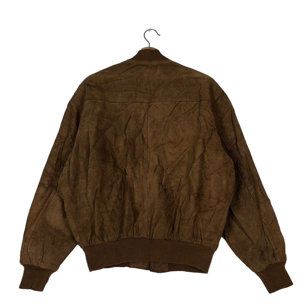 Japanese Brand 🔥Vtg Bomber Jacket Genuine Leather Japan Made Size US M / EU 48-50 / 2 - 8 Thumbnail