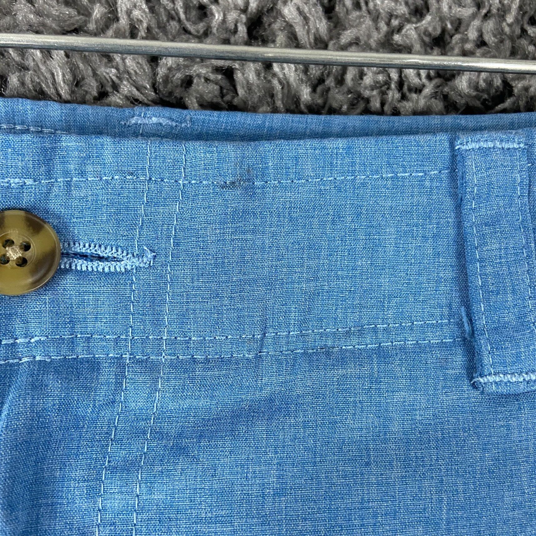 Hogan VINTAGE Ben Hogan Shorts Men 32 Blue Chino Regular Size 32 Blue Athletic Casual Mens Size US 32 / EU 48 - 4 Thumbnail