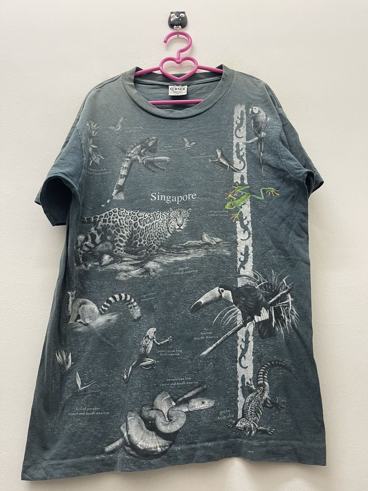 Habitat Rare Vintage Turner Industries Animal Tees Made in USA Size US M / EU 48-50 / 2 - 4 Thumbnail