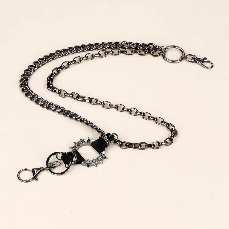 Japanese Brand × Jewelry Two Layers Black Pants Belt Chains Size ONE SIZE - 2 Thumbnail