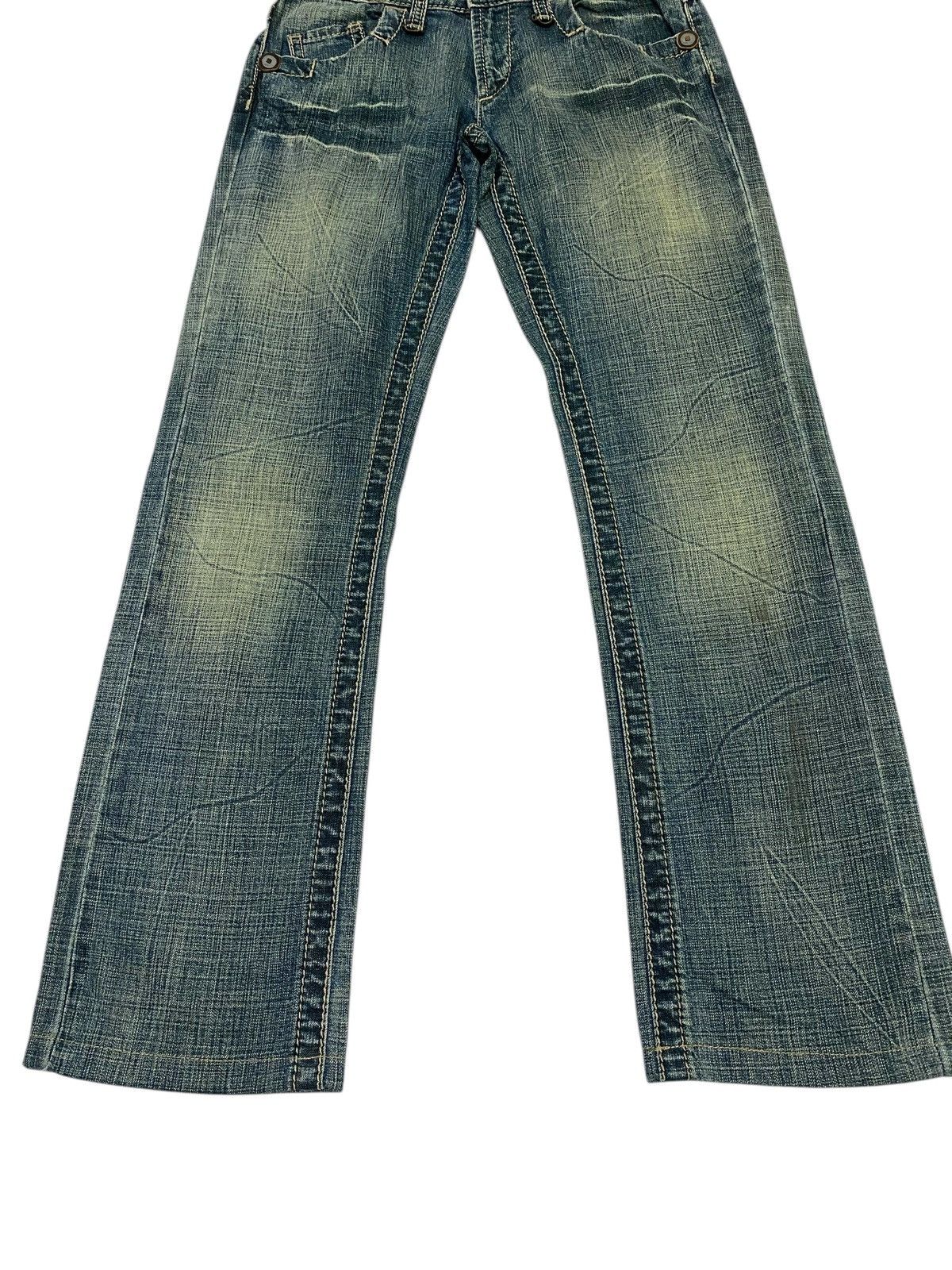 Marithe + Francois Girbaud Japanese brand X marithe francois girbaud flare cowboy jeans Size US 28 / EU 44 - 3 Thumbnail