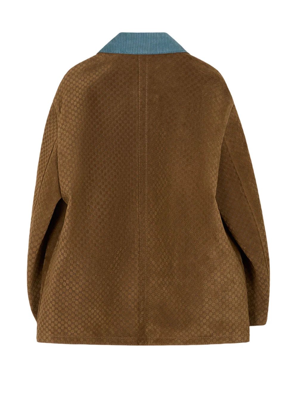 Gucci GUCCI Camel GG Embossed Suede Jacket New And Authentic Size ONE SIZE - 2 Thumbnail