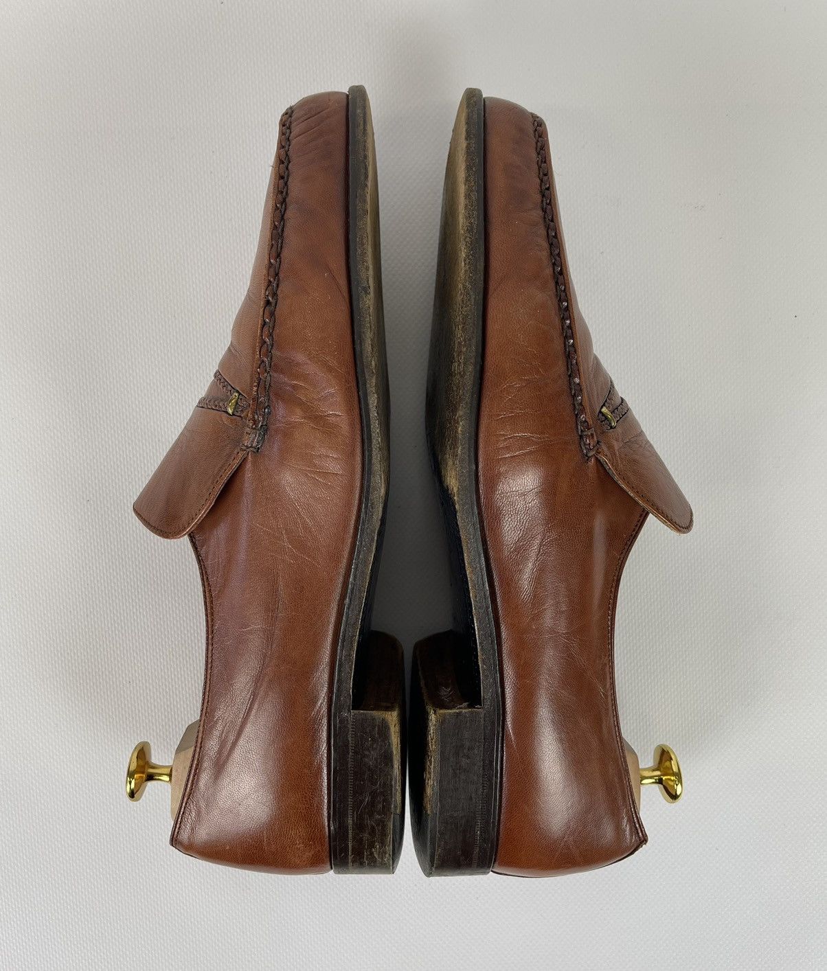 Grenson Grenson Leather Slip On Moccasin Formal Dress Shoes US9 Size US 9 / EU 42 - 7 Thumbnail