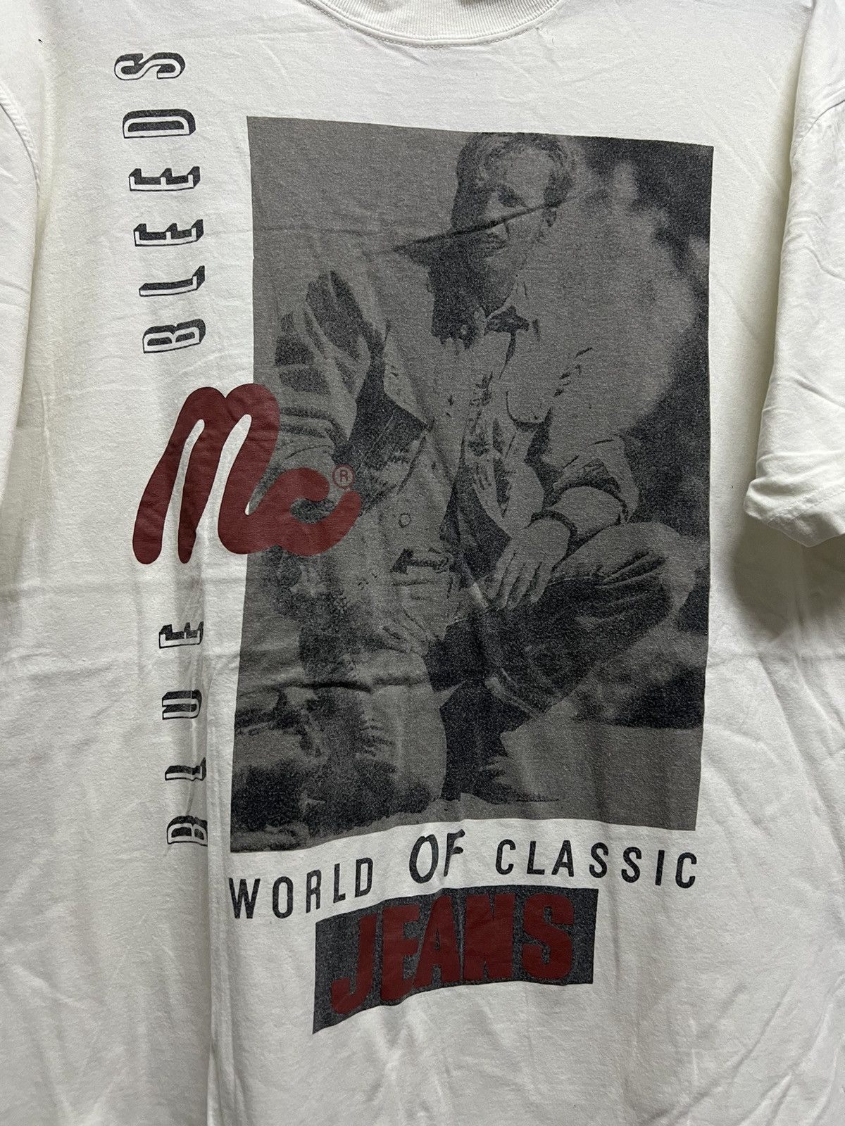 Vintage Vintage Blue MC Bleeds Photo Tee Size US L / EU 52-54 / 3 - 2 Thumbnail