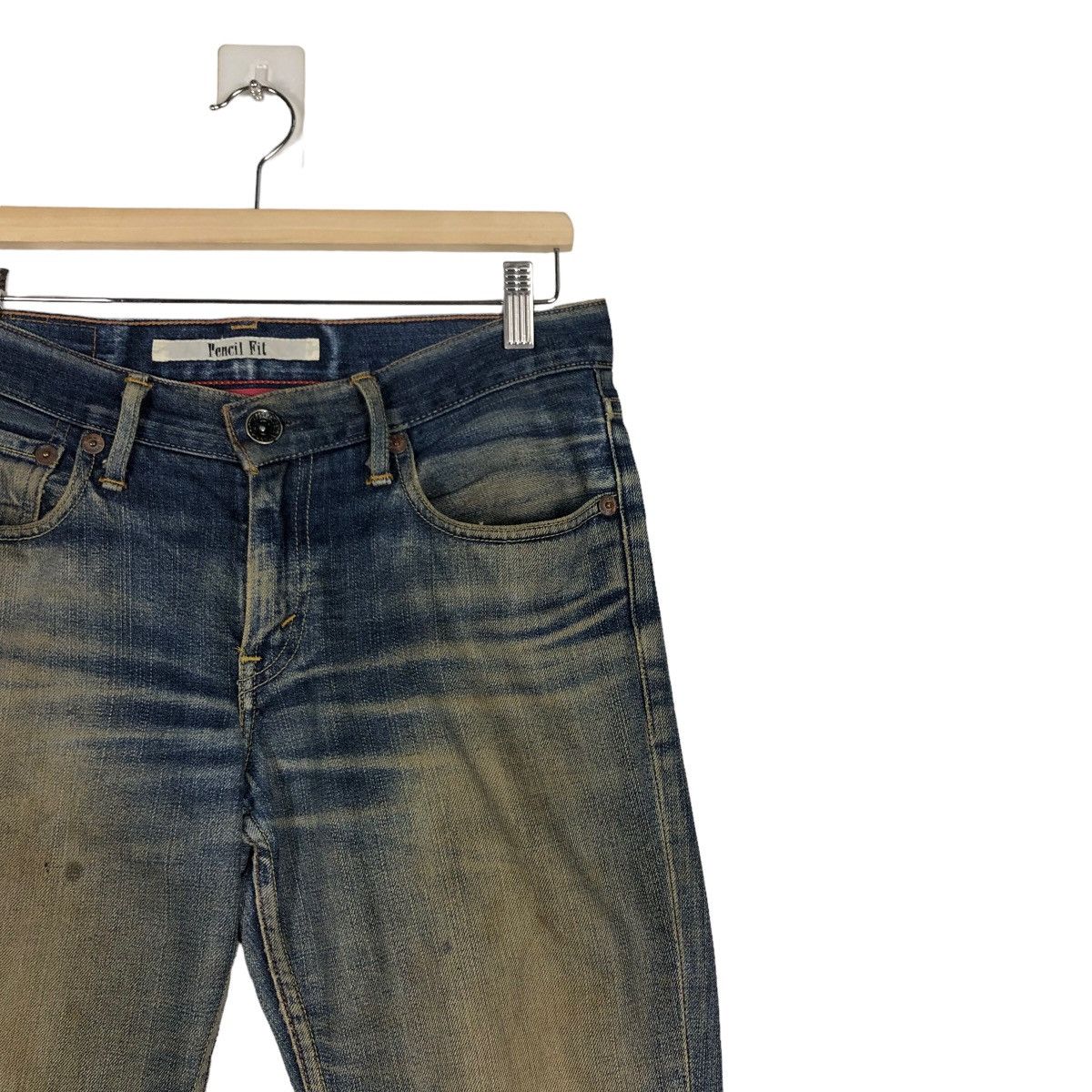 Levi's Vintage Clothing 🔥Rare Distressed Denim Jeans Levi’s Size US 32 / EU 48 - 6 Thumbnail