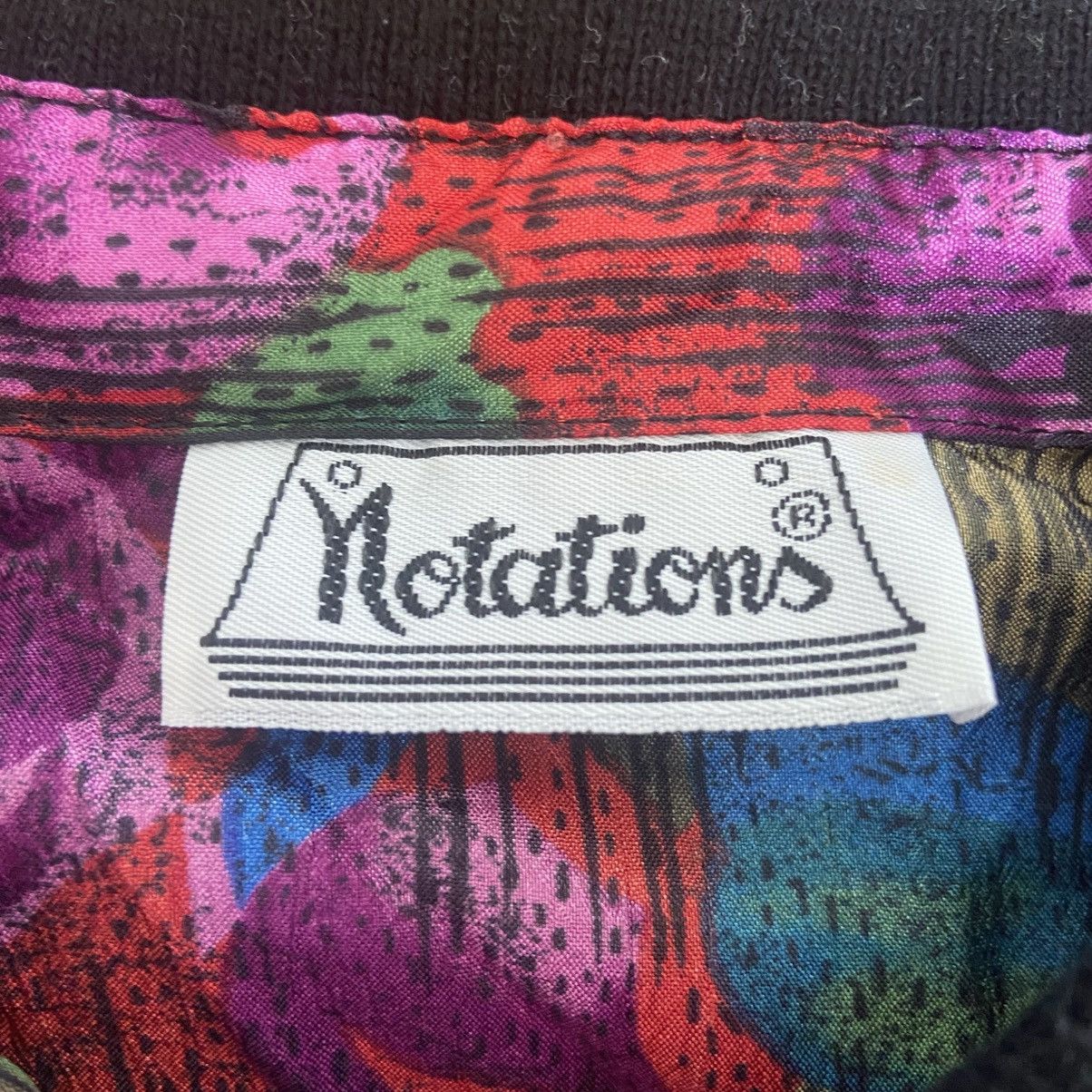 Vintage Notations All Over Floral Print Vintage Blouse Size L / US 10 / IT 46 - 8 Thumbnail