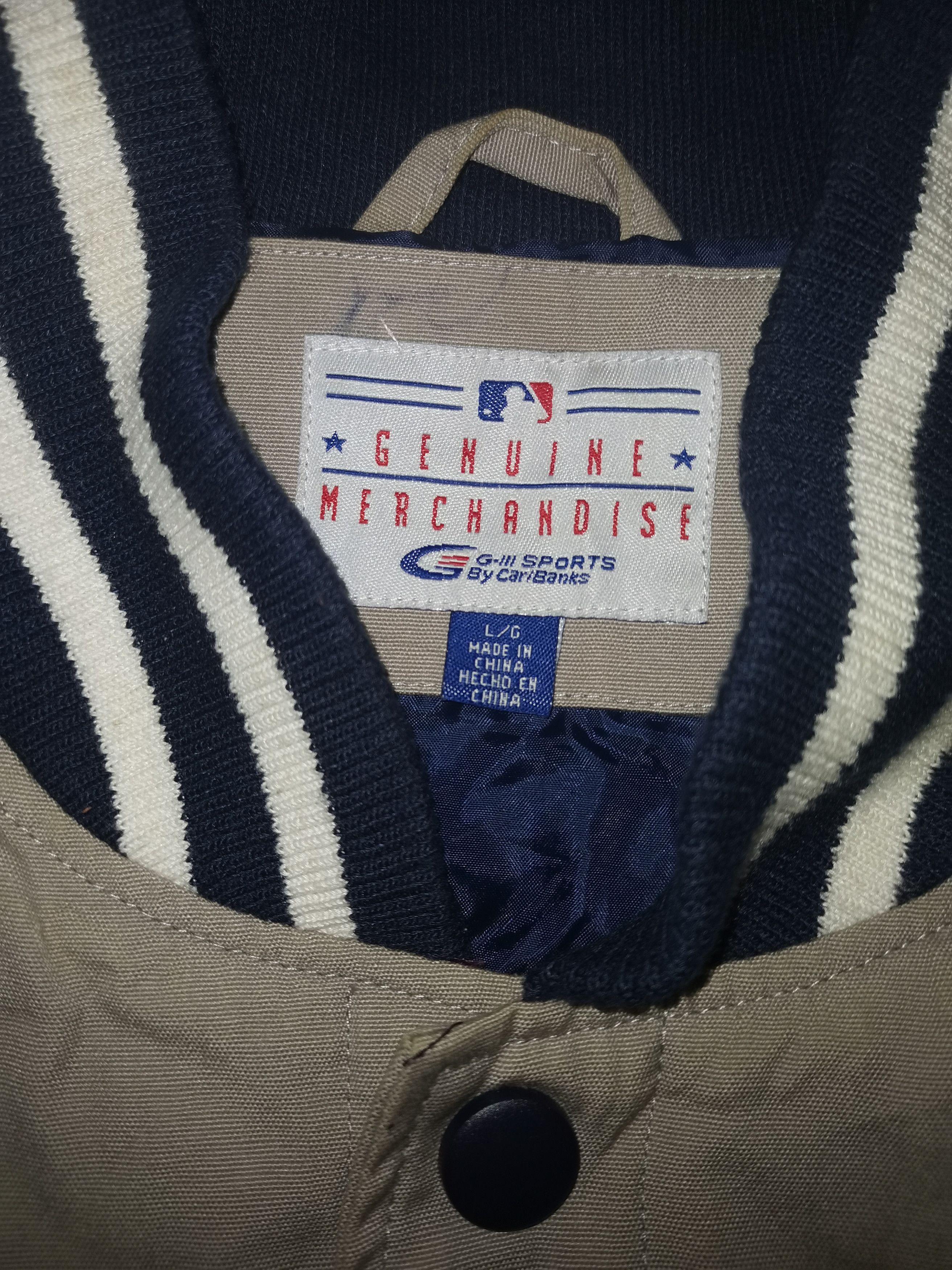 Vintage G-3 sports Carl banks ny yankees 25 world series jacket Size US L / EU 52-54 / 3 - 7 Thumbnail