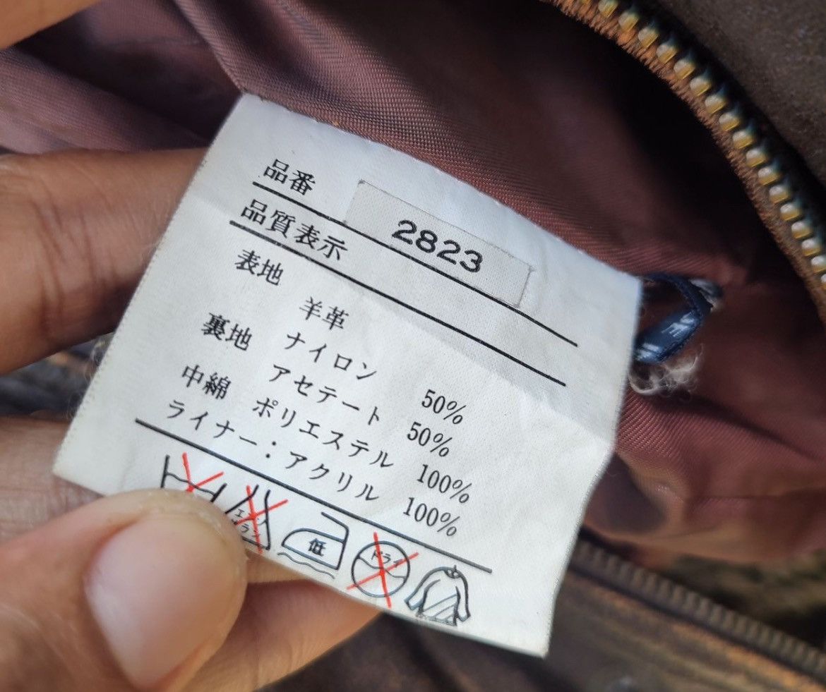 Japanese Brand × Vintage Vintage Japanese Brand Luis Alvear Sunfaded Leather Jackets Size US S / EU 44-46 / 1 - 11 Thumbnail