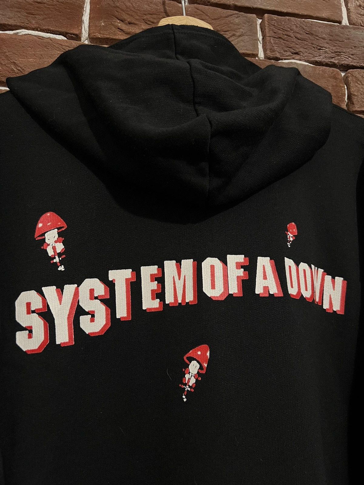 Band Tees Rare Vintage 00's System of A Down Euro Hoodie Mushrooms Nu Size US XL / EU 56 / 4 - 8 Thumbnail