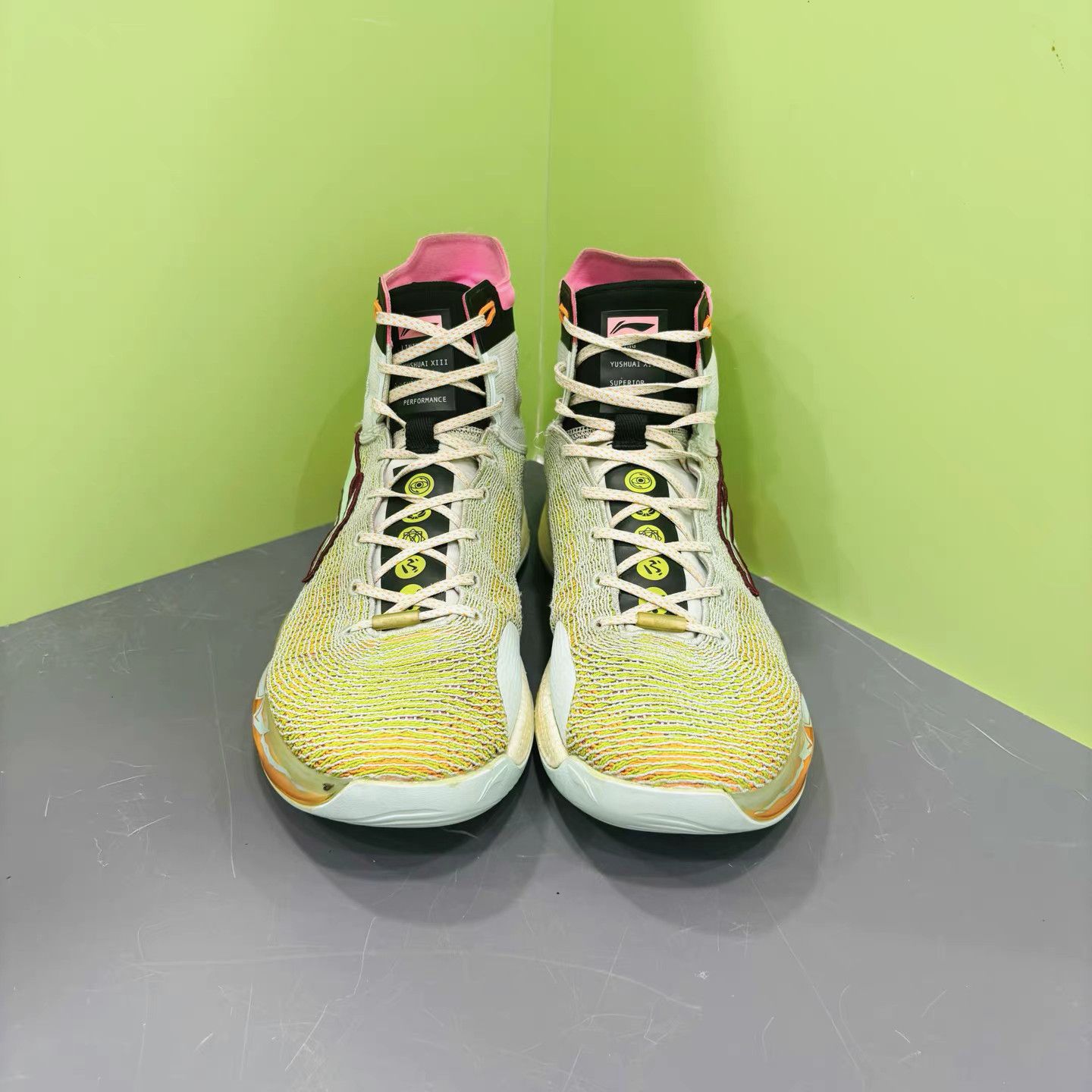 Li-Ning Li-Ning Yushuai 14 Boom Crystal Basketball Shoes K15 Size US 11 / EU 44 - 2 Thumbnail