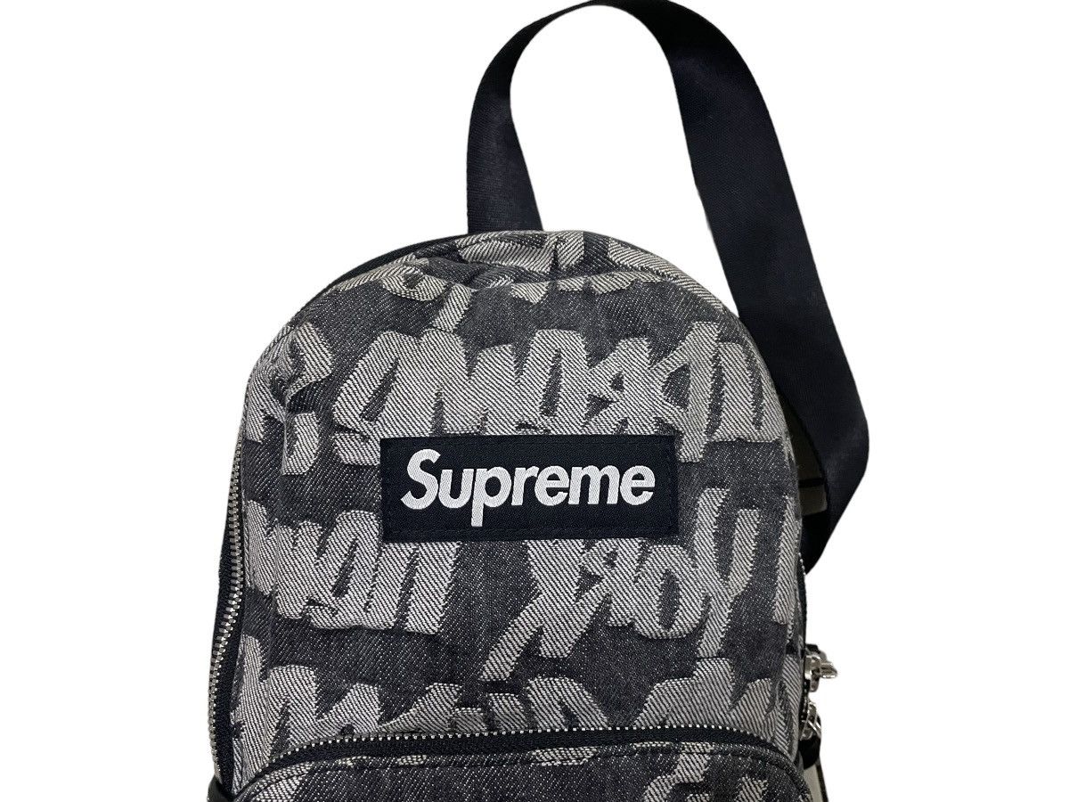 Supreme Supreme over print denim crossbody bag Size ONE SIZE - 5 Thumbnail