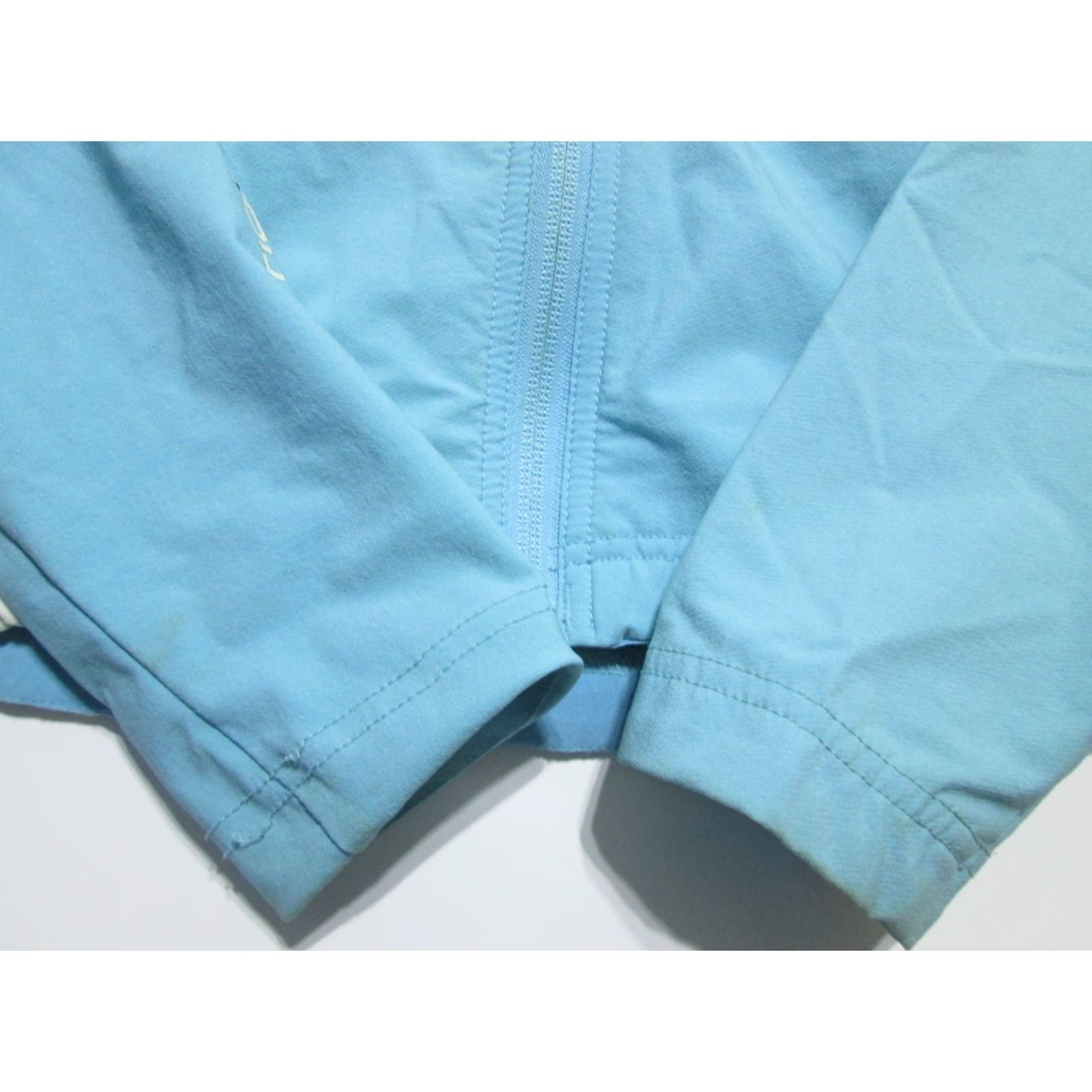 Nike Nike Womens Track Jacket XS Light Blue Hooded Zip Pockets Solid Active Outerwear Size XS / US 0-2 / IT 36-38 - 5 Thumbnail