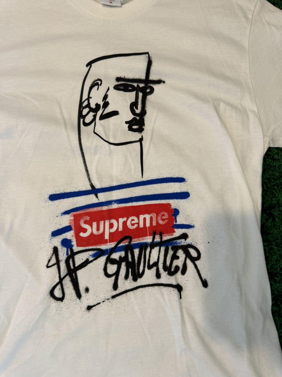 Jean Paul Gaultier × Supreme Supreme Jean Paul Gaultier tee | Grailed 
