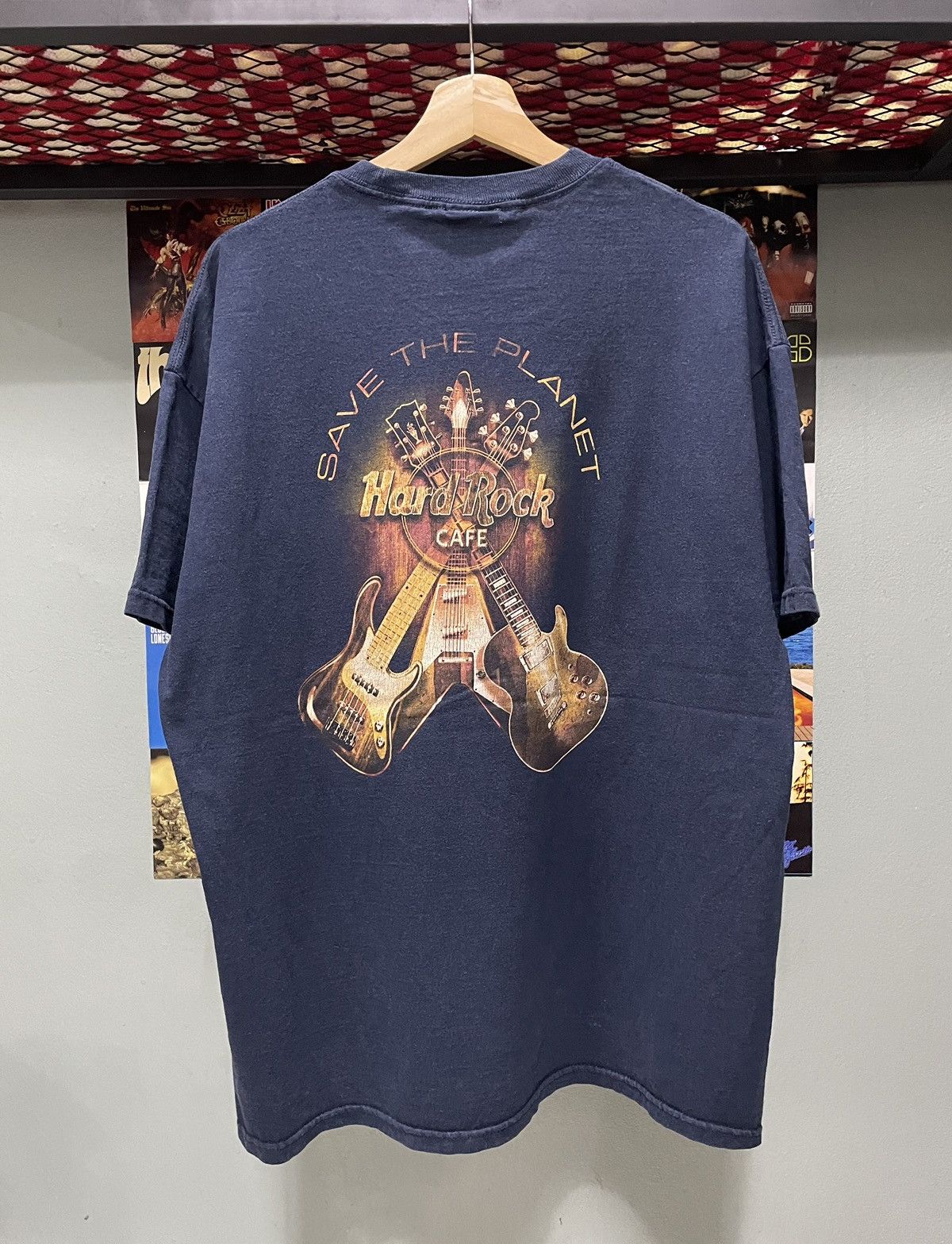 Hard Rock Cafe × Vintage Vintage HRC New York Tee Size US XL / EU 56 / 4 - 3 Thumbnail