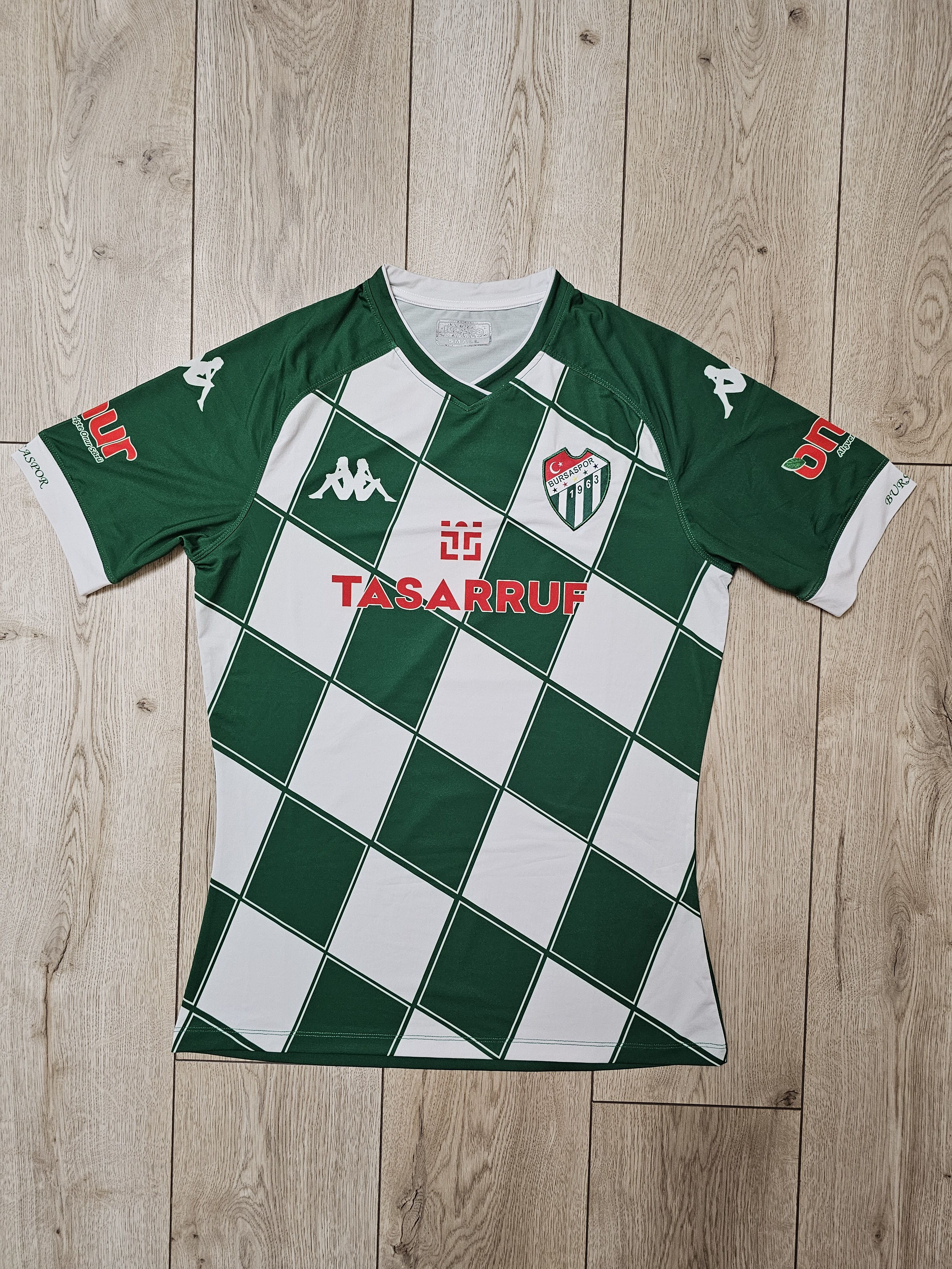 Other BURSASPOR 2020 2021 HOME FOOTBALL SHIRT TURKEY SOCCER JERSEY Size US S / EU 44-46 / 1 - 1 Thumbnail