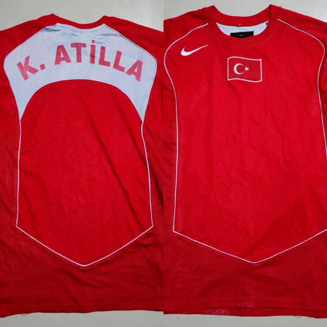 Nike Vintage 04–06 Nike Turkey Jersey "K. Atilla" Size S Size US S / EU 44-46 / 1 - 3 Thumbnail