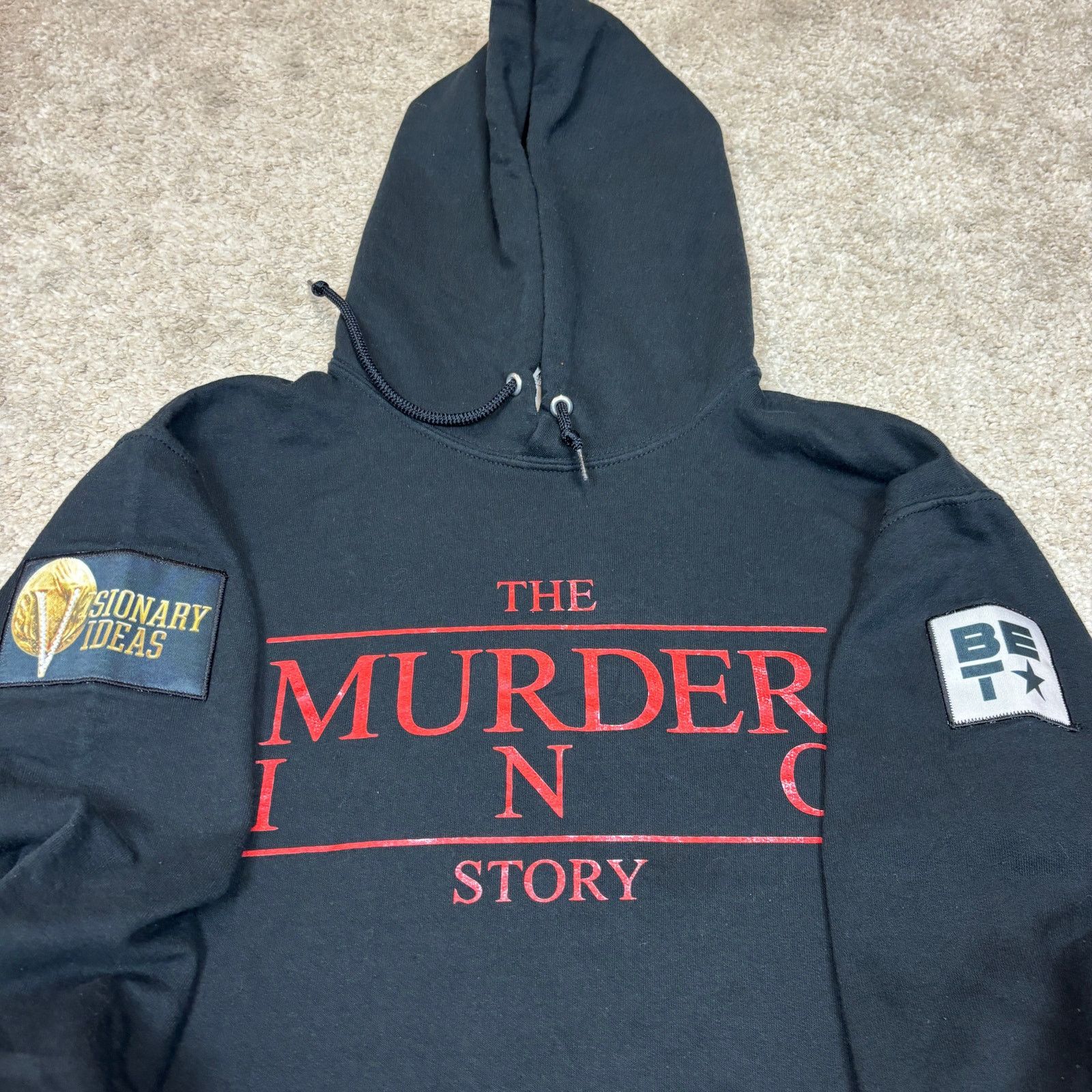 Jerzees The Murder Inc Story BET Cast Crew Hoodie Small Murder Inc Size US S / EU 44-46 / 1 - 4 Thumbnail