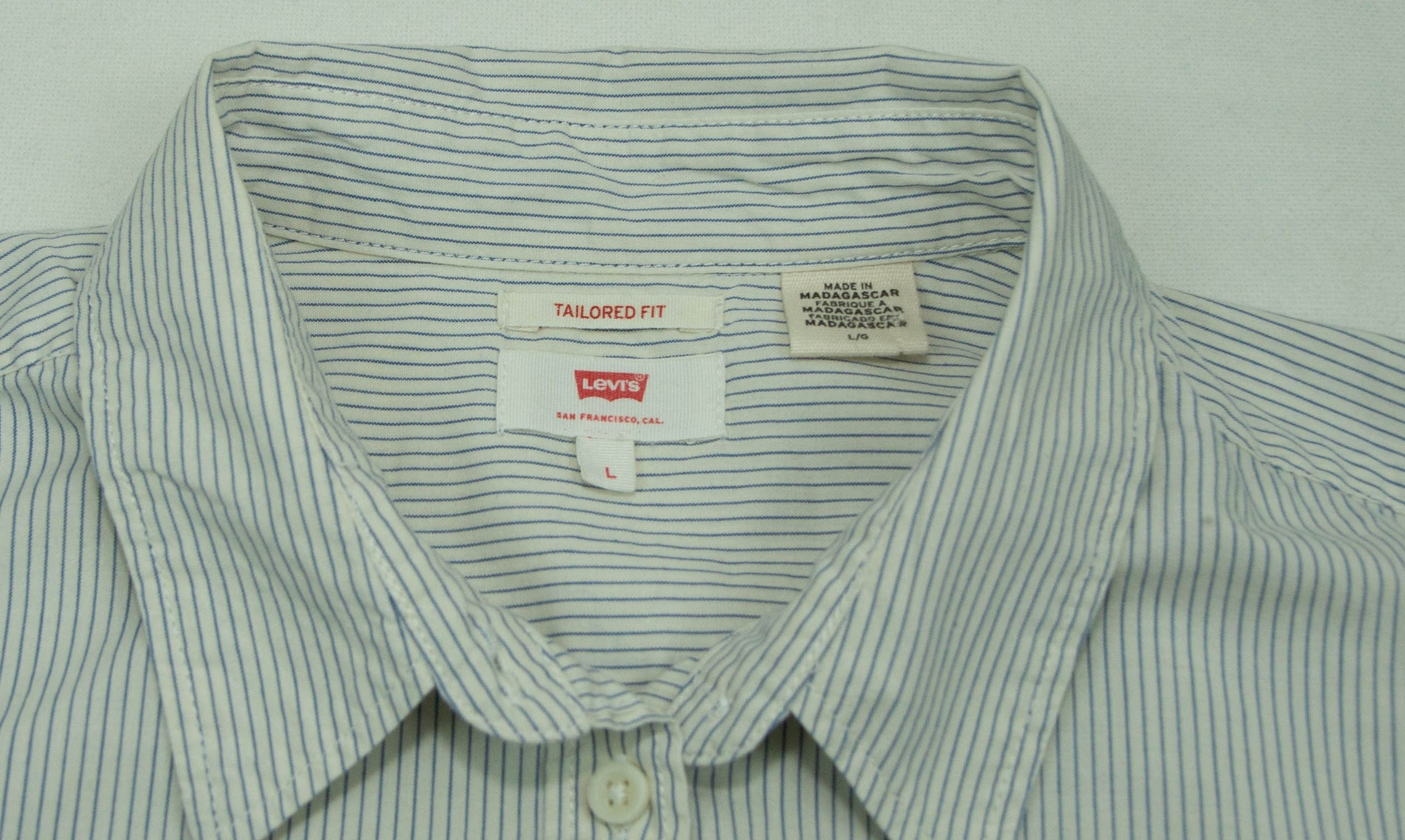 Levi's WOMENS LEVIS SHIRT COTTON SIZE L Size L / US 10 / IT 46 - 4 Thumbnail