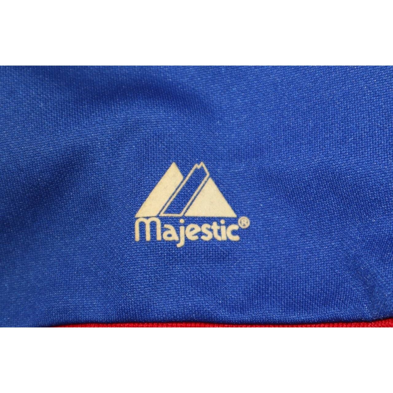 Majestic VTG Majestic New Jersey Nets Shooting Shirt Hardwood Classic Size US XL / EU 56 / 4 - 9 Thumbnail
