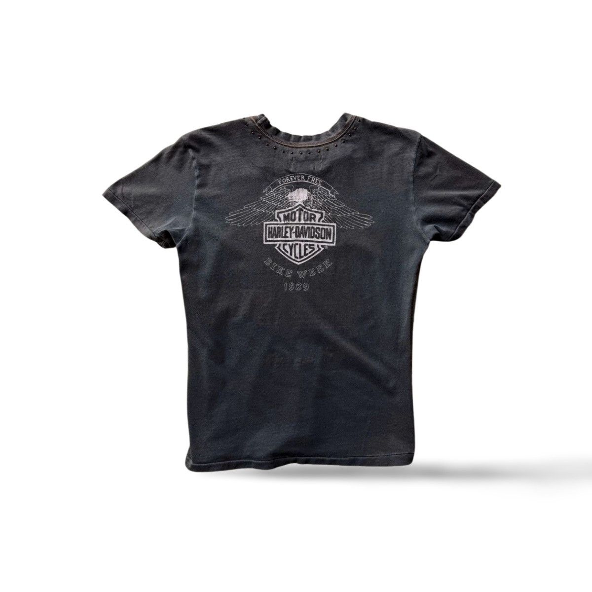 Harley Davidson Vintage Harley Angel Biker Tee Size XL / US 12-14 / IT 48-50 - 2 Thumbnail