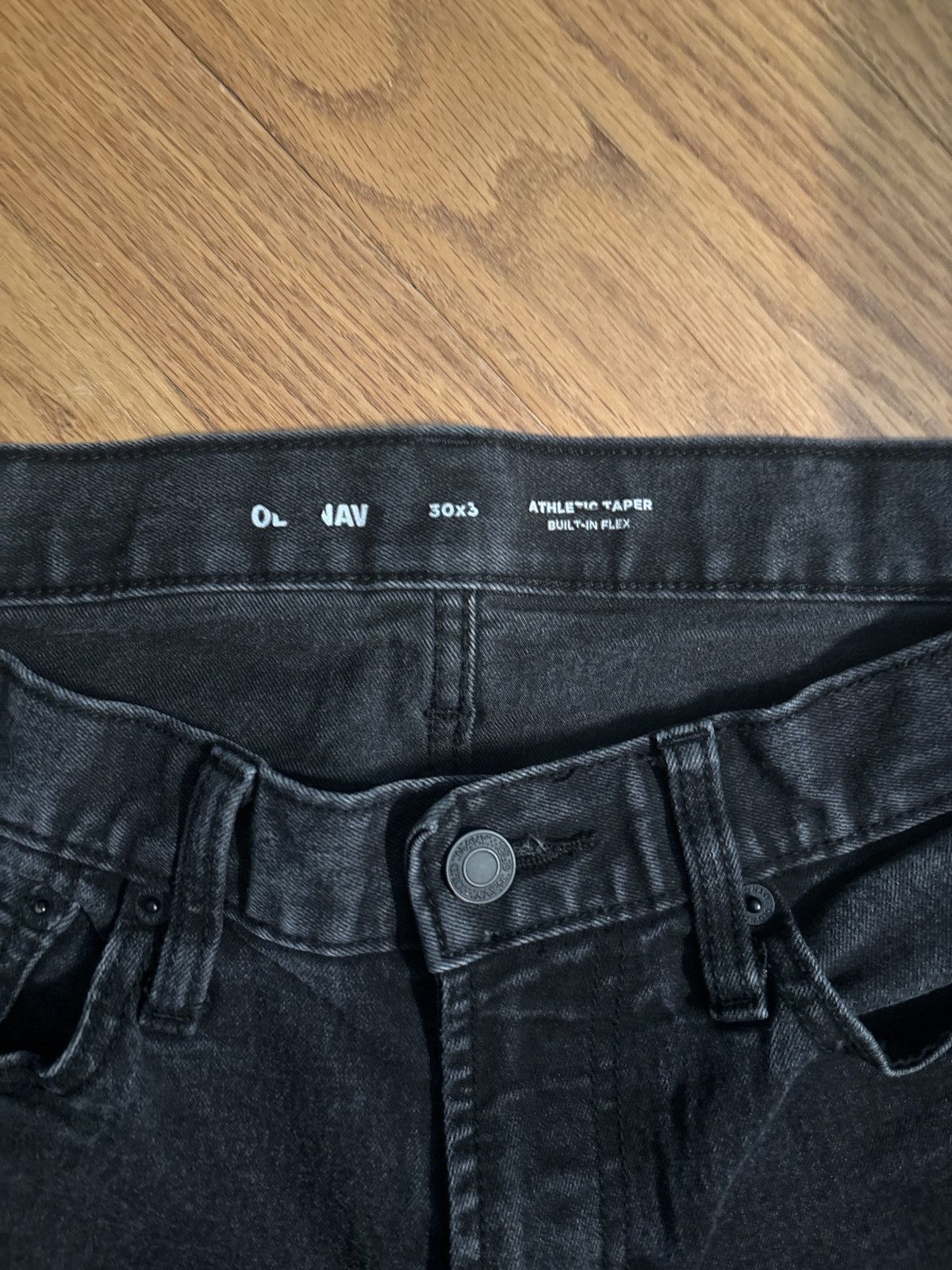 Old Navy × Vintage Old Navy Athletic Taper Jeans Size US 30 / EU 46 - 3 Thumbnail