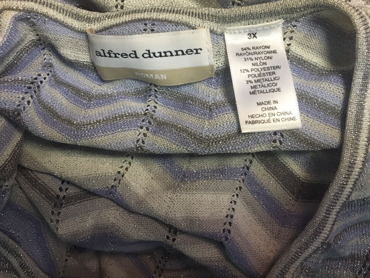 Other Alfred Dunner Women’s Top 3X Size 3XL / US 20-22 - 7 Thumbnail