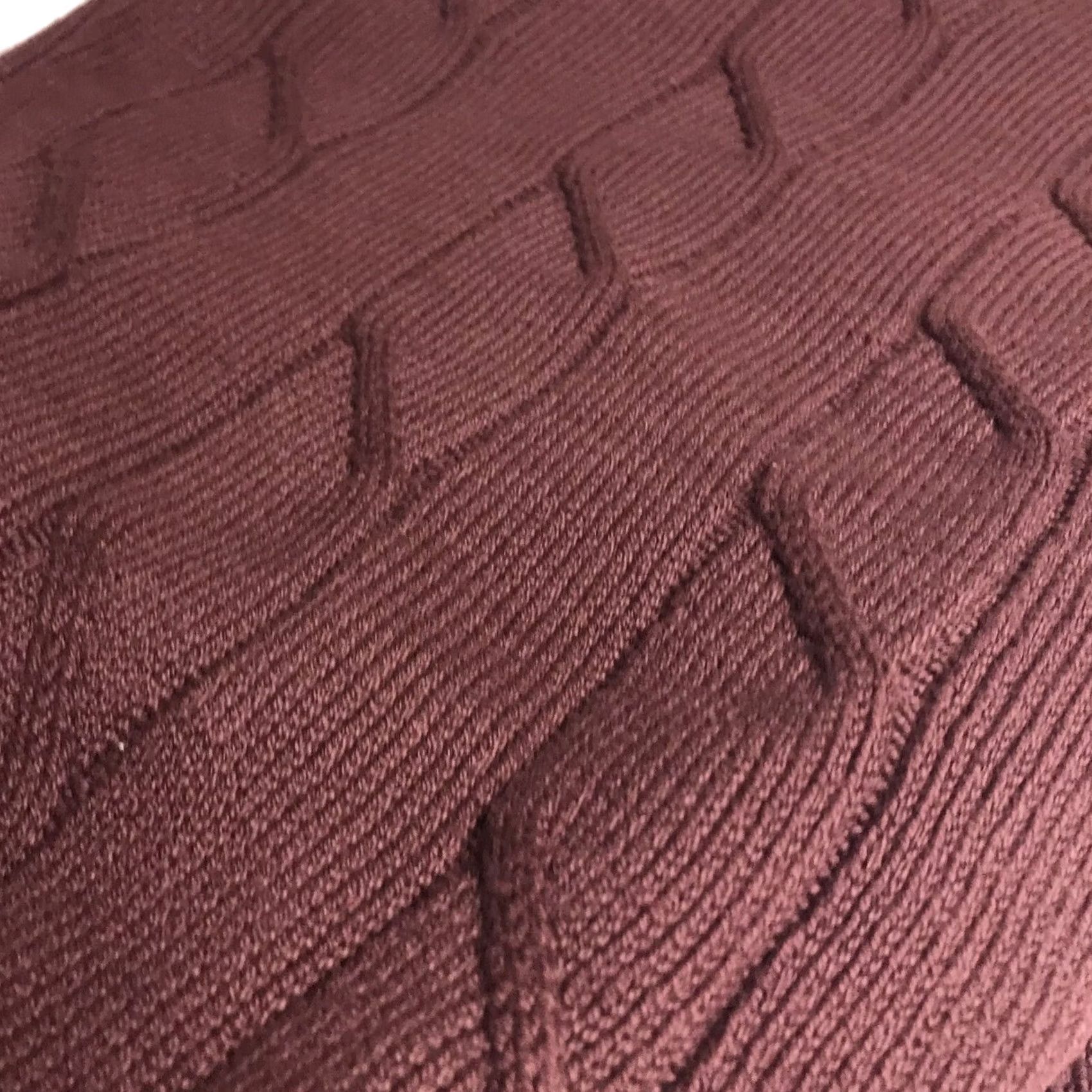 Gant VINTAGE Gant Sweater Men Burgundy Cable Knit Crewneck Fisherman XL USA Size US XL / EU 56 / 4 - 3 Thumbnail