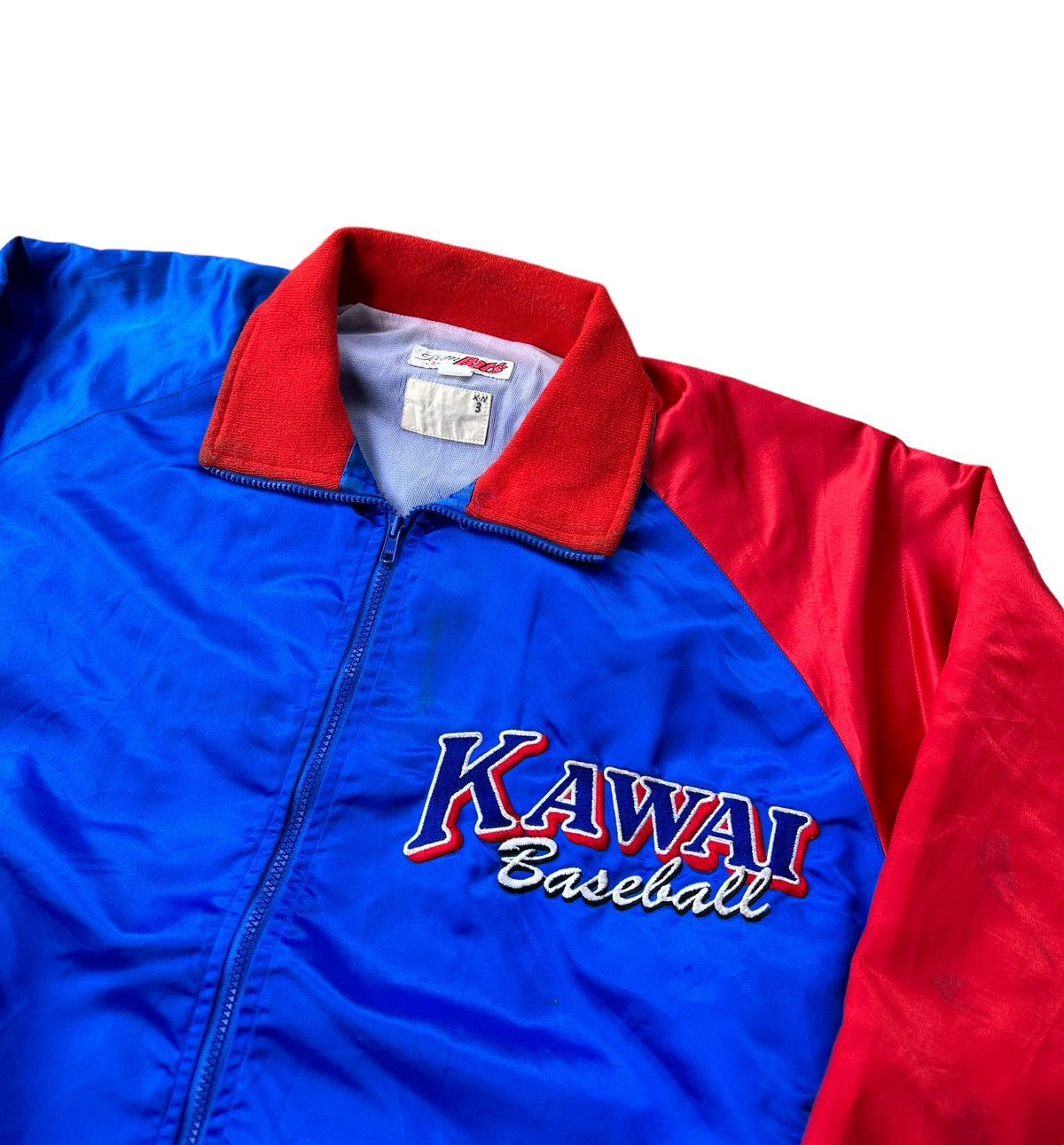 Vintage Kawaii baseball jacket nice design Size US L / EU 52-54 / 3 - 3 Thumbnail
