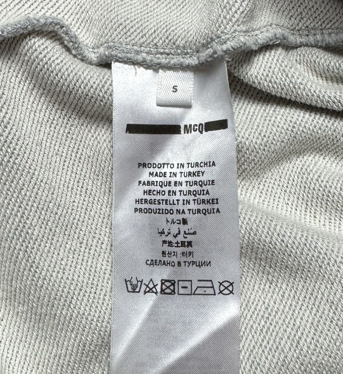 Alexander McQueen Alexander McQueen Big Logo Cotton Hoodie Size US S / EU 44-46 / 1 - 10 Thumbnail