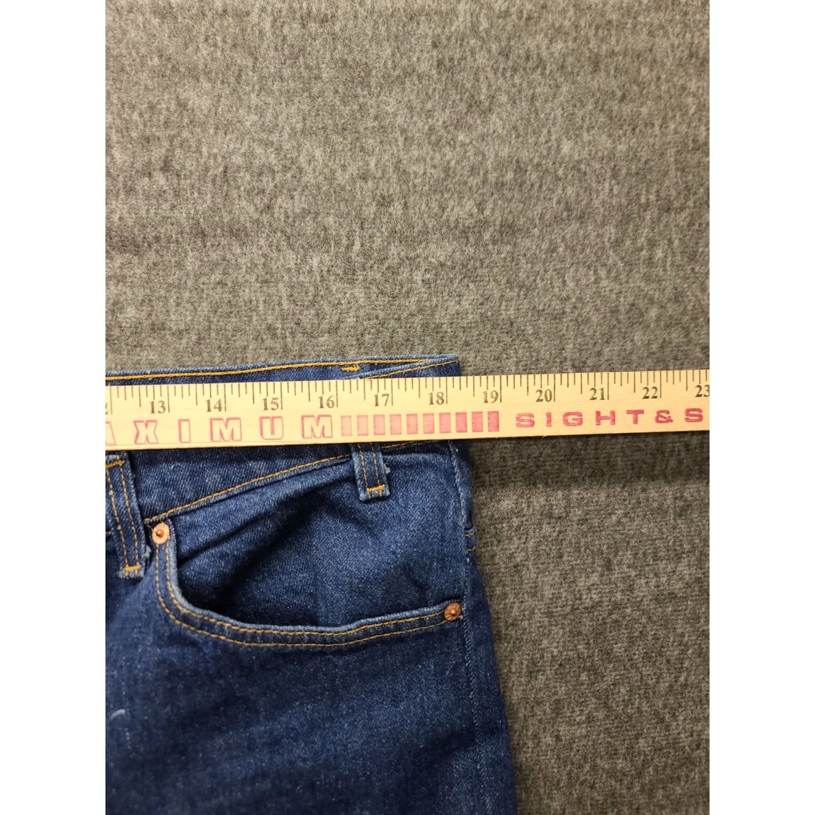 Levi's VINTAGE Levi's 517 Jeans Mens 38x30 Orange Tab Classic Bootcut USA Deadstock 80s Size US 38 / EU 54 - 4 Thumbnail