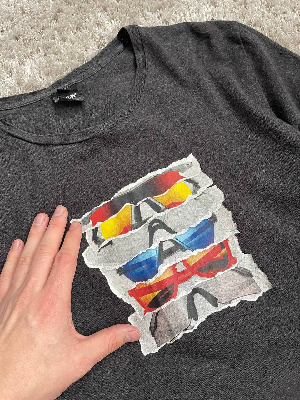 Oakley × Vintage vintage oakley big logo tee Size US M / EU 48-50 / 2 - 3 Thumbnail