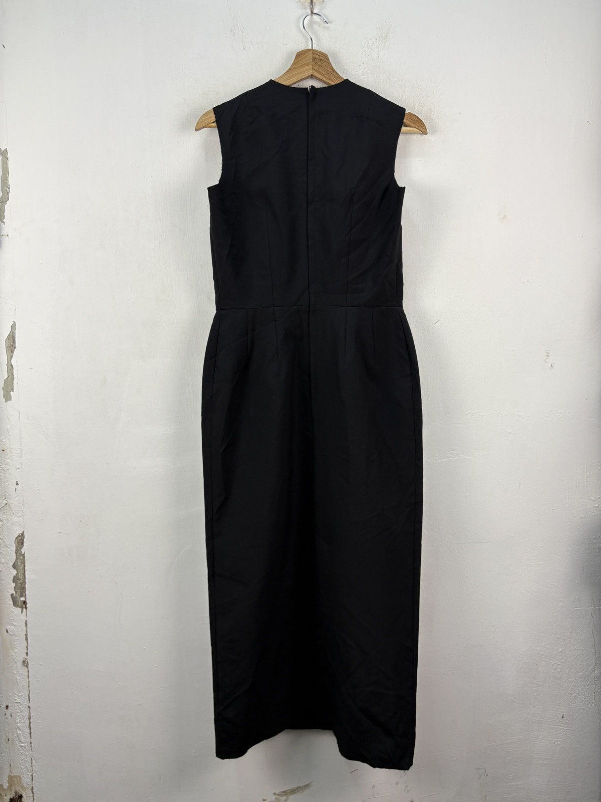 Comme des Garcons × Vintage Vintage AD1998 Comme Des Garcons Gabardine Dress Wool Laine Size S / US 4 / IT 40 - 2 Thumbnail