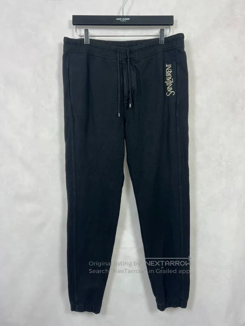 Saint Laurent Paris Saint Laurent Paris size XL Embroidered Logo Drawstring Cu Size US 27 - 1 Thumbnail