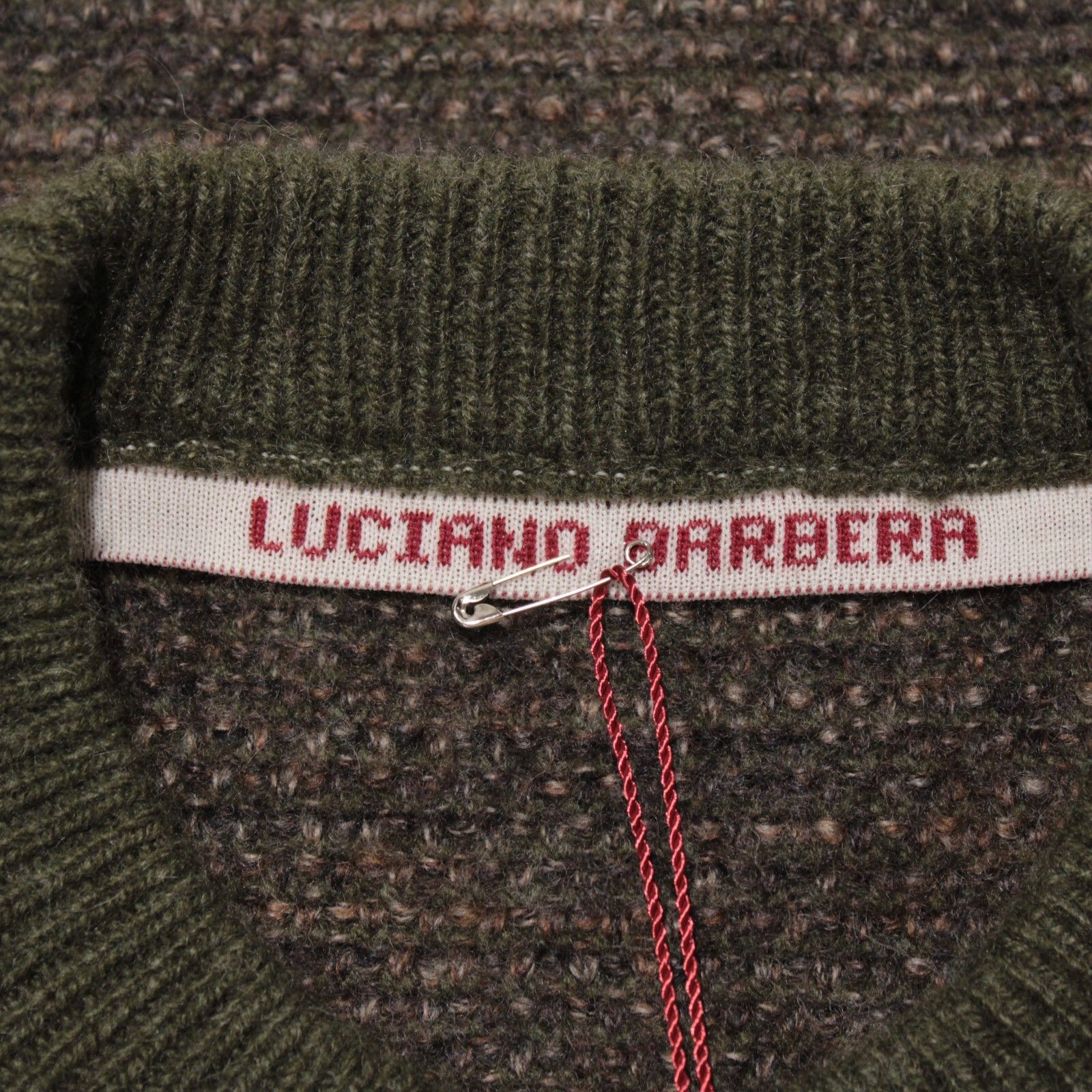 Luciano Barbera Luciano Barbera Sweater Size US M in Brown Size US M / EU 48-50 / 2 - 7 Thumbnail