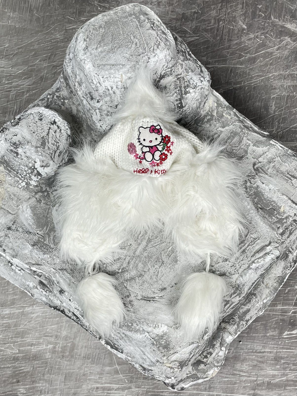 Hysteric Glamour Vintage Y2K Hello Kitty Ushanka Fur Hat Hysteric Glamour Vib Size ONE SIZE - 1 Thumbnail