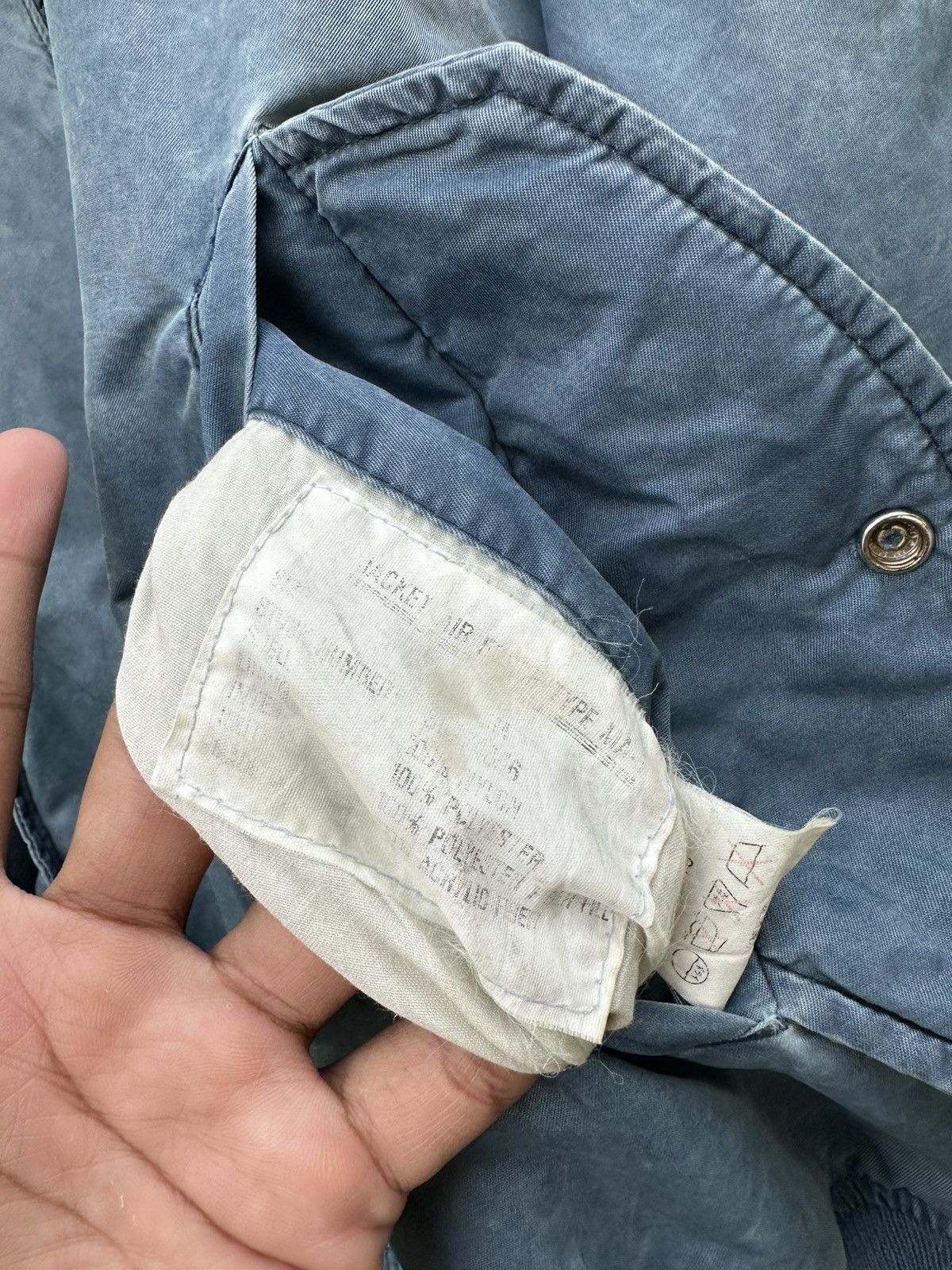Vintage 🪖Vintage Sun Faded MA-1 Man Intermediate Bomber Jacket Size US M / EU 48-50 / 2 - 10 Thumbnail