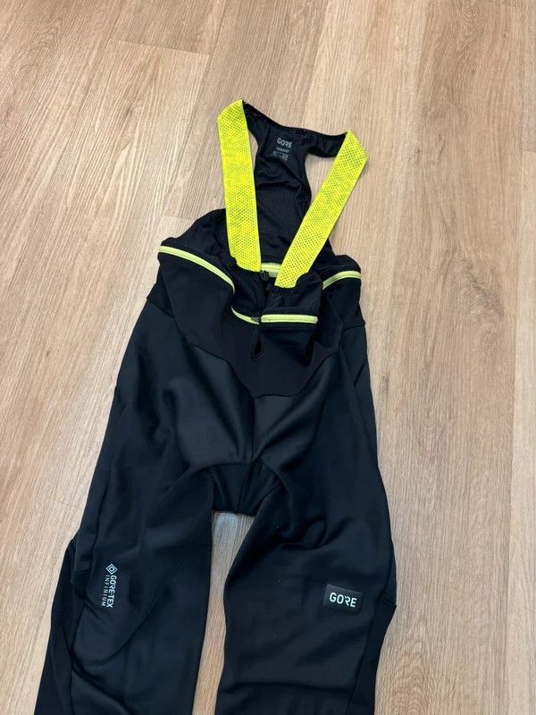 GOREWEAR Gore Wear Ability GTX Gore-Tex Infinium Thermo Bib Bike L Size 28" / US 6 / IT 42 - 3 Thumbnail