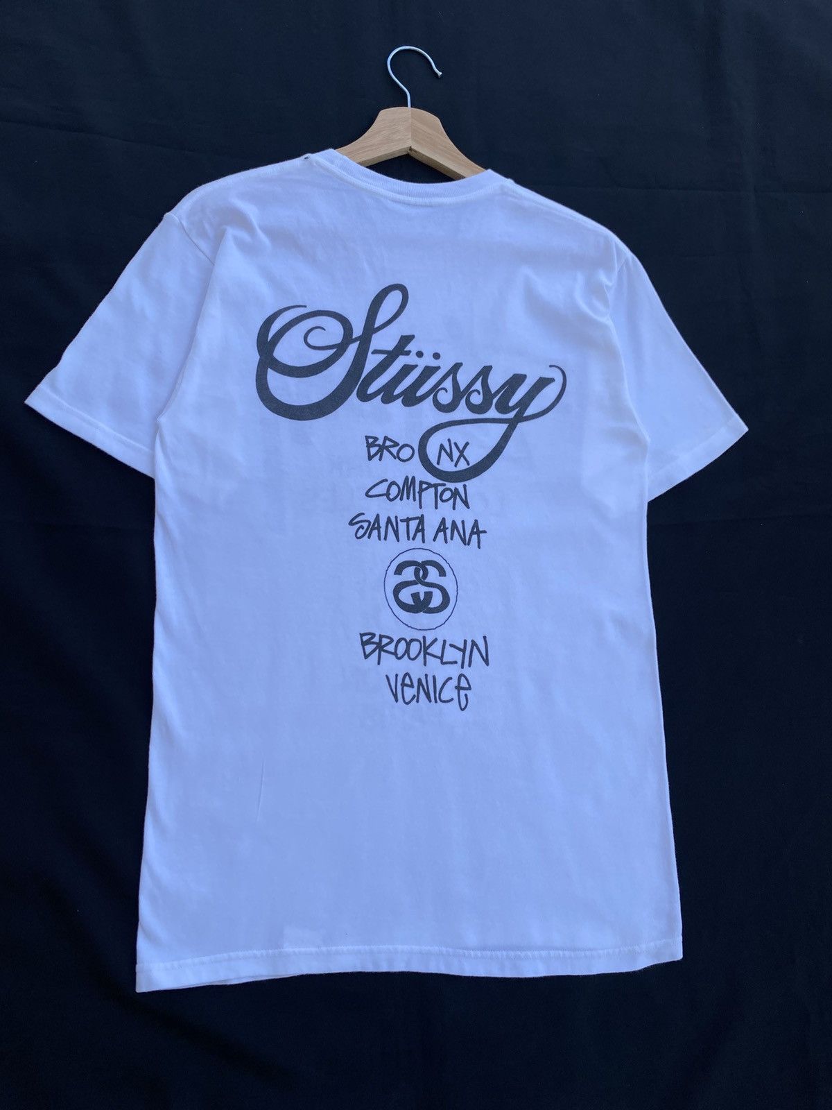 Stussy Rare Stussy New York,LA, Tokyo,London,Paris Tee Size US S / EU 44-46 / 1 - 12 Thumbnail