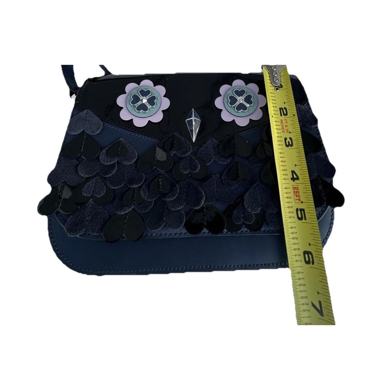 Kate Spade New Kate Spade Owl Zibbi Nightcap Handbag Crossbody Bag Size ONE SIZE - 11 Thumbnail