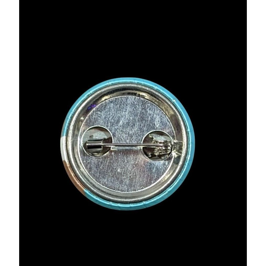 Other Animal Themed Cute Baby Otter Blue Pin/Badge Size ONE SIZE - 2 Thumbnail