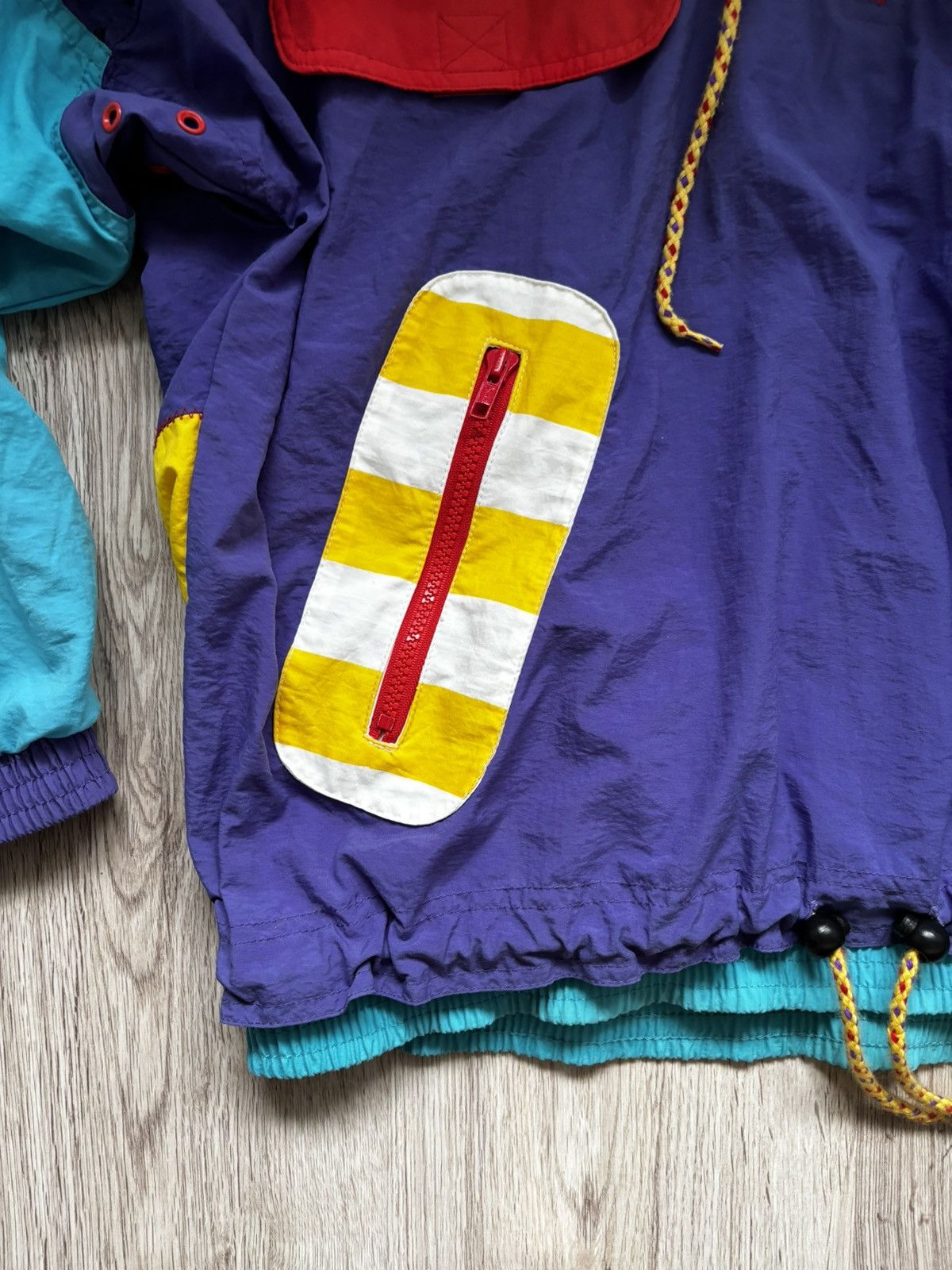 Adidas VINTAGE ADIDAS ANORAK JACKET SMALL oversize fit Size US S / EU 44-46 / 1 - 5 Thumbnail