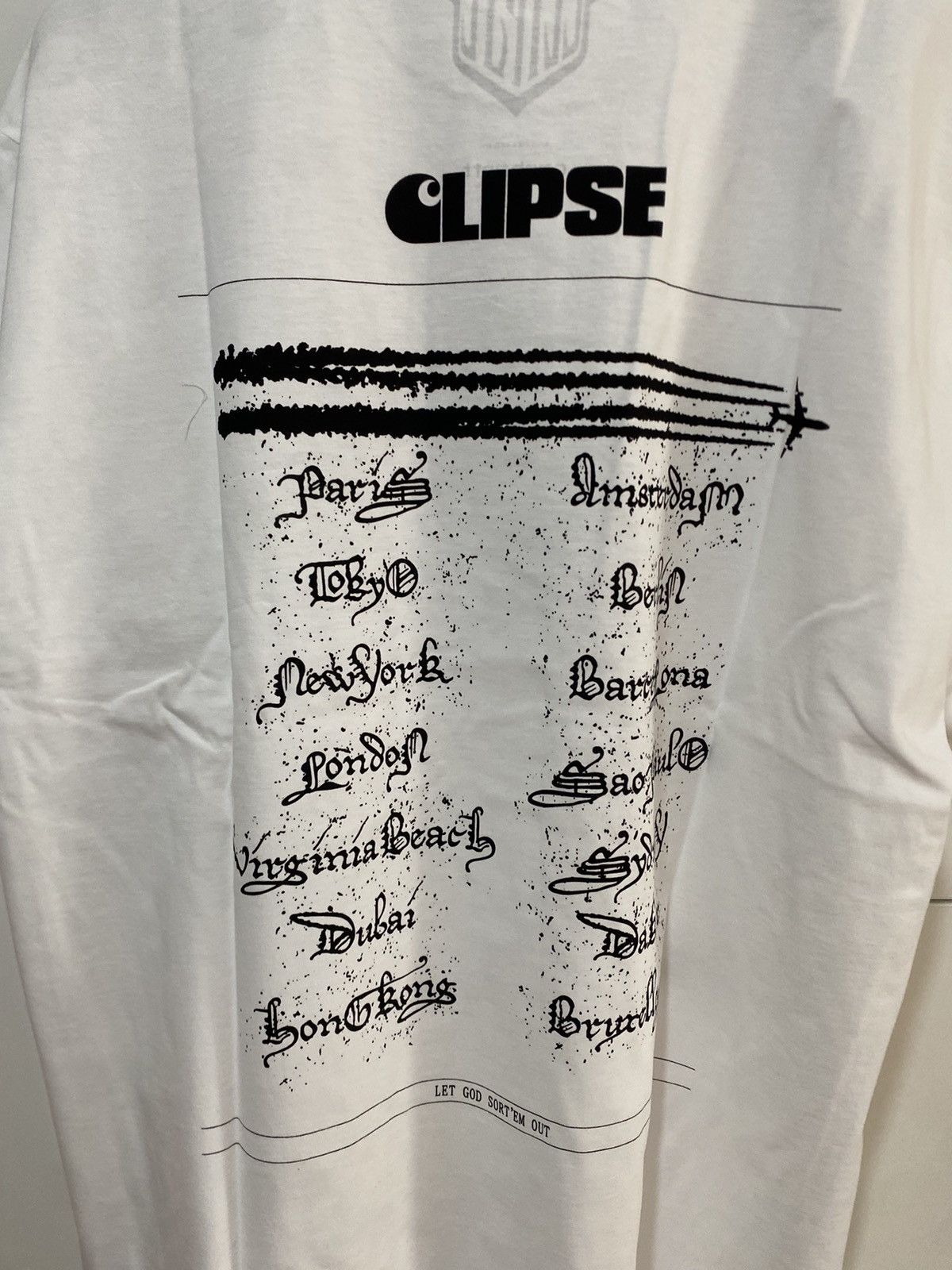 Carhartt Wip Carhartt WIP X Clipse Let God sort'em out XL white t-shirt Size US XL / EU 56 / 4 - 11 Thumbnail