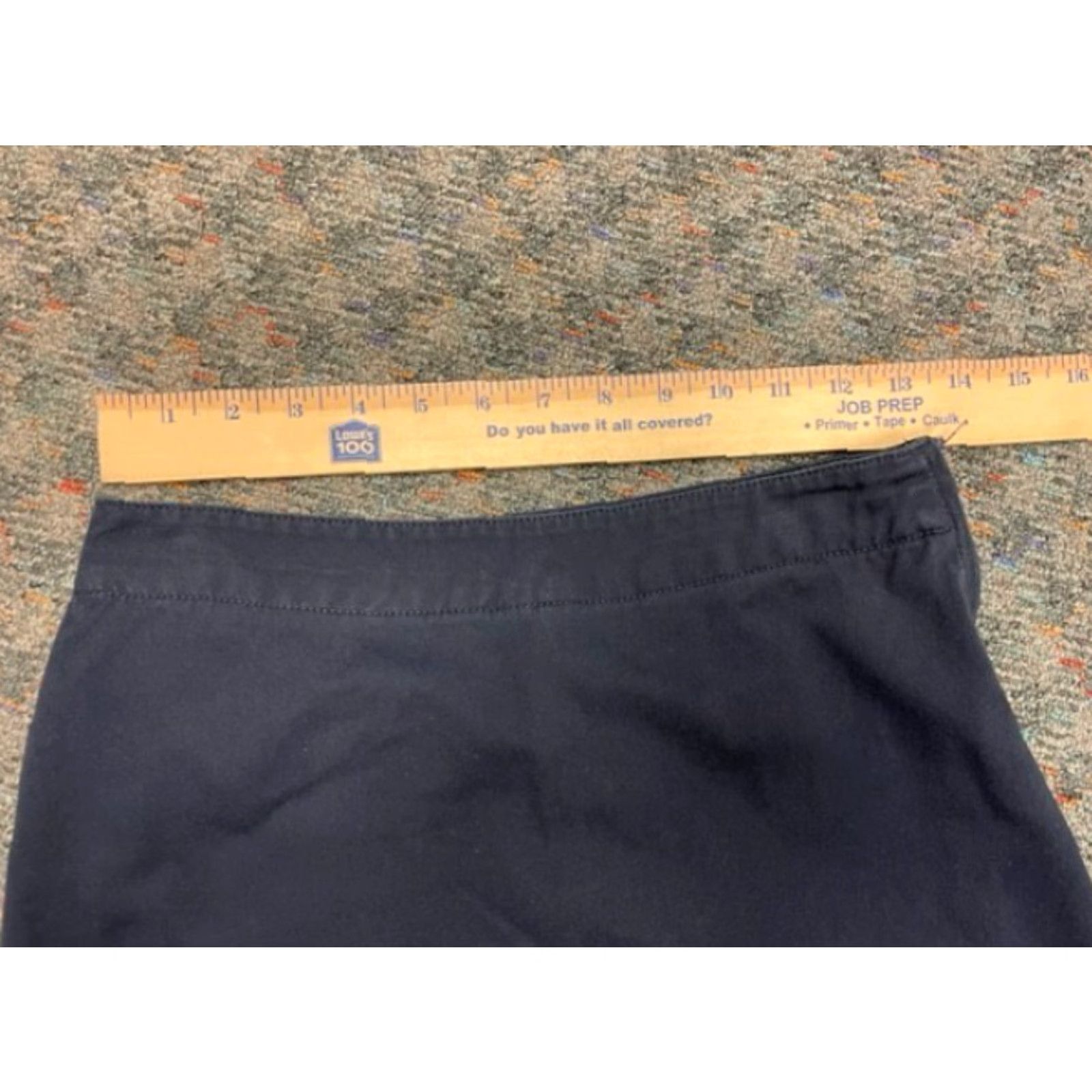 Lands' End Lands' End Skort Sz 1 Mini Blue Cotton Twill Preppy Vacation Golf Tennis Women Short Size 25" / US 0 / IT 36 - 6 Thumbnail