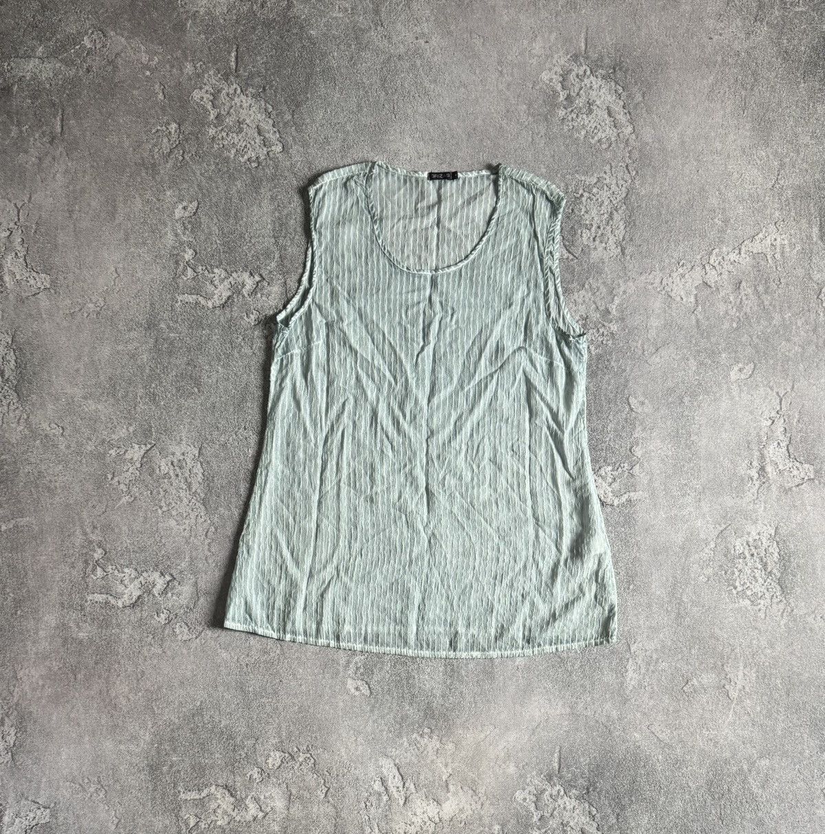 Rundholz Grizas S silk avantagrde tank top sleeveless shirt vinatge Size S / US 4 / IT 40 - 10 Thumbnail