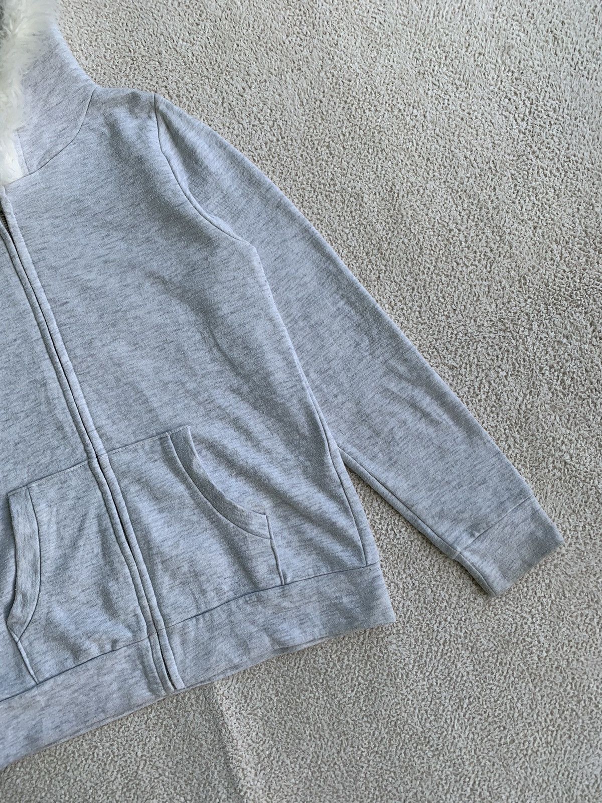 If Six Was Nine × Japanese Brand × Le Grande Bleu (L.G.B.) Japanese Dreamy Minx Fur Zip Hoodie Jacket Size US S / EU 44-46 / 1 - 4 Thumbnail